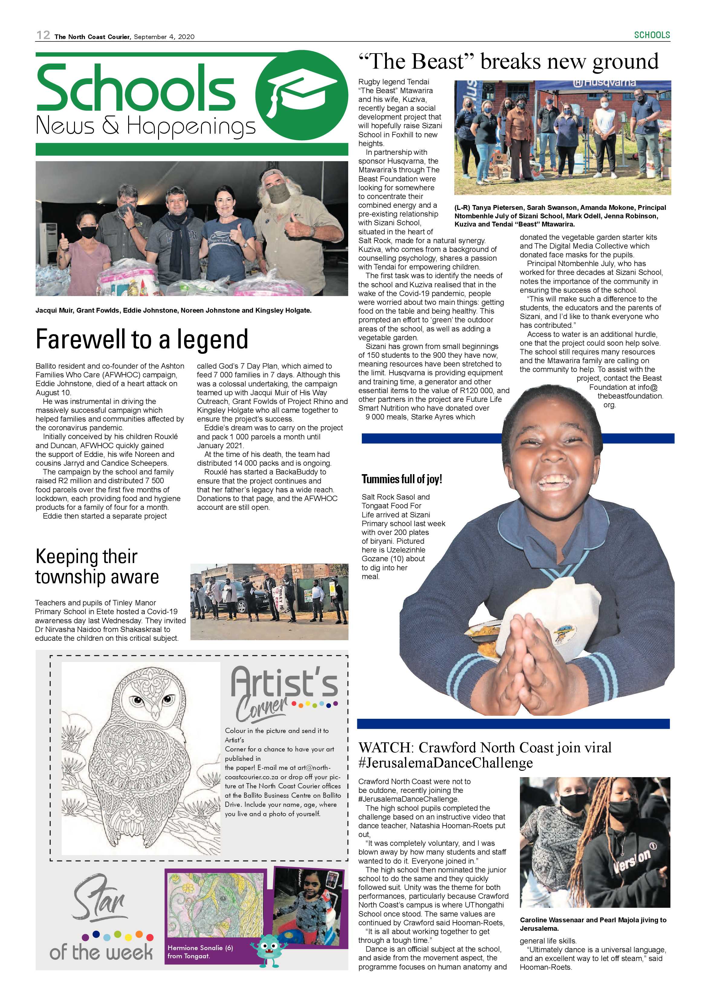 North Coast Courier 4 September 2020 page 12