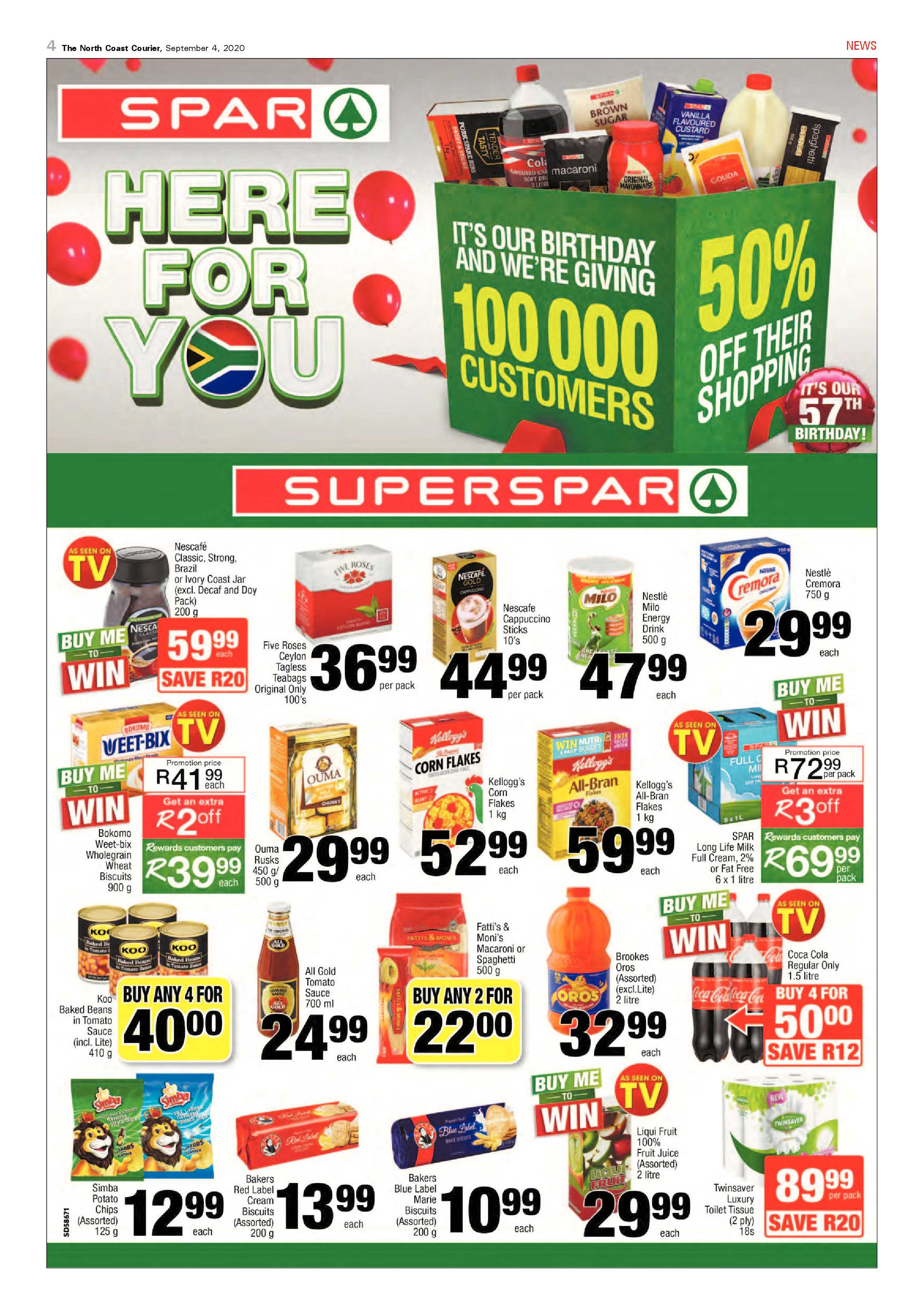 North Coast Courier 4 September 2020 page 4