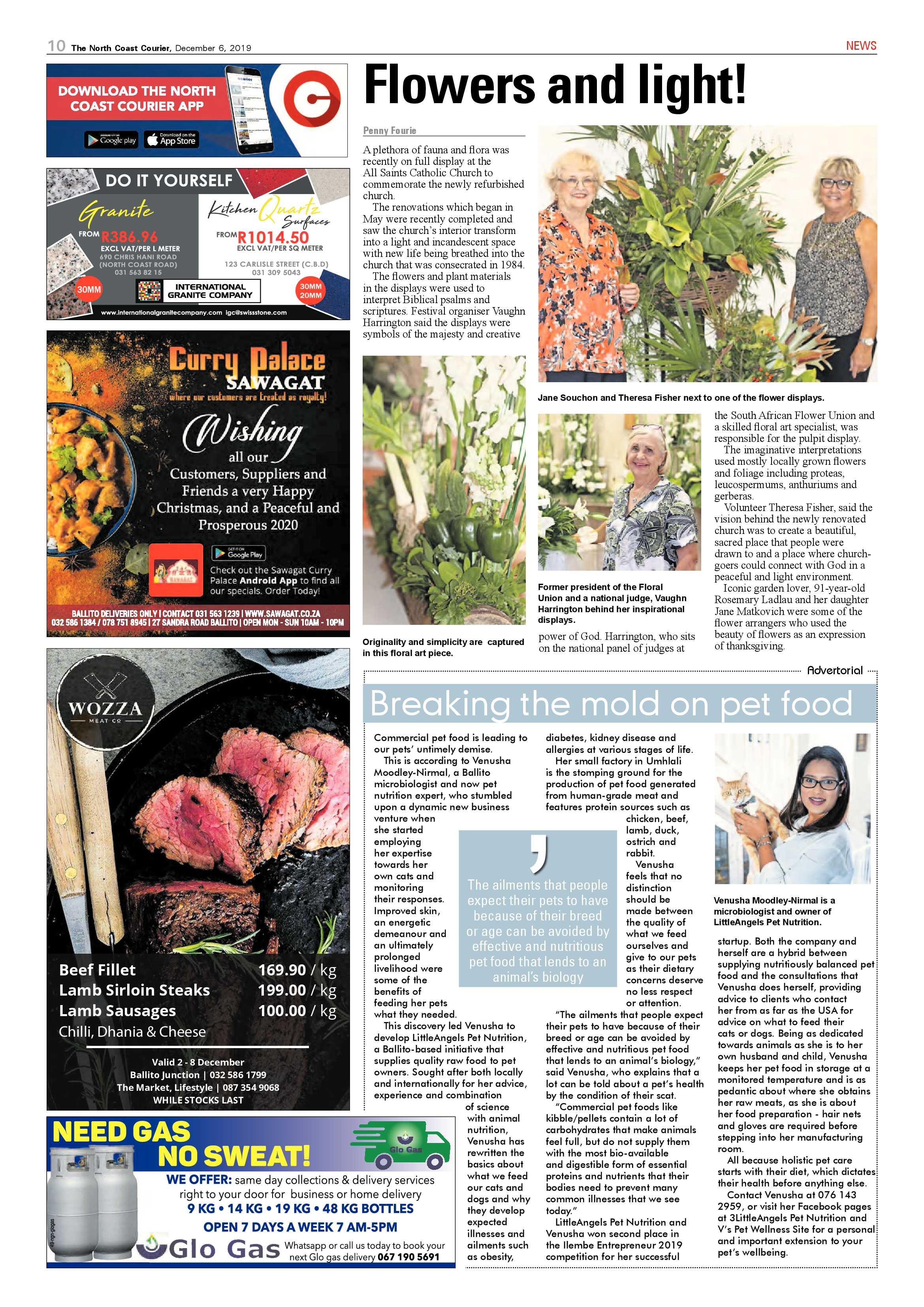 North Coast Courier 6 December 2019 page 10