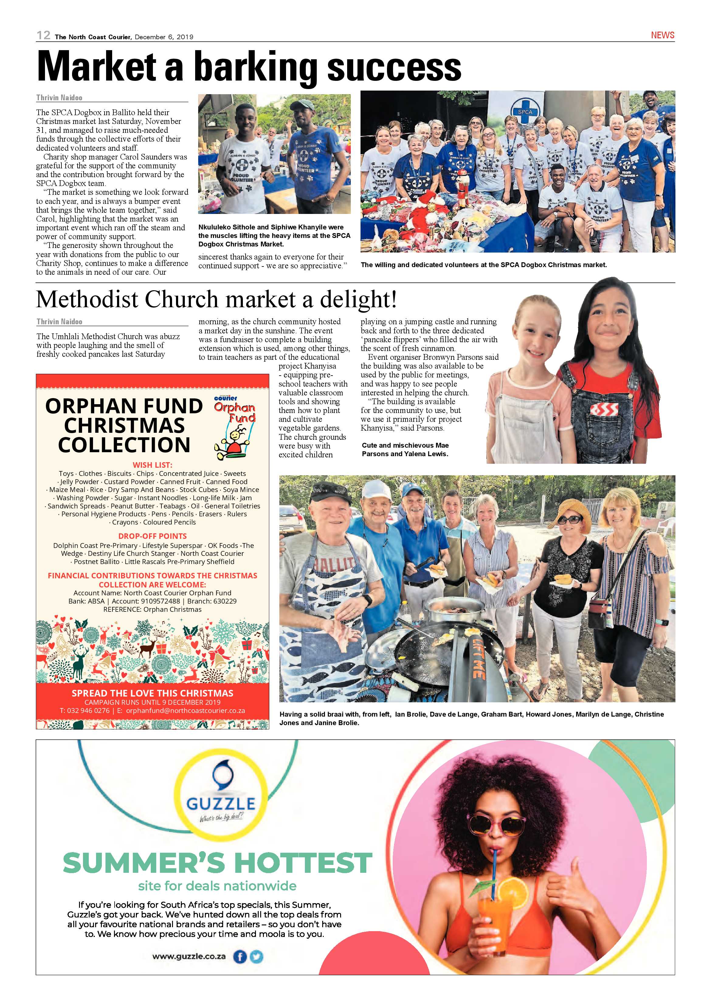 North Coast Courier 6 December 2019 page 12