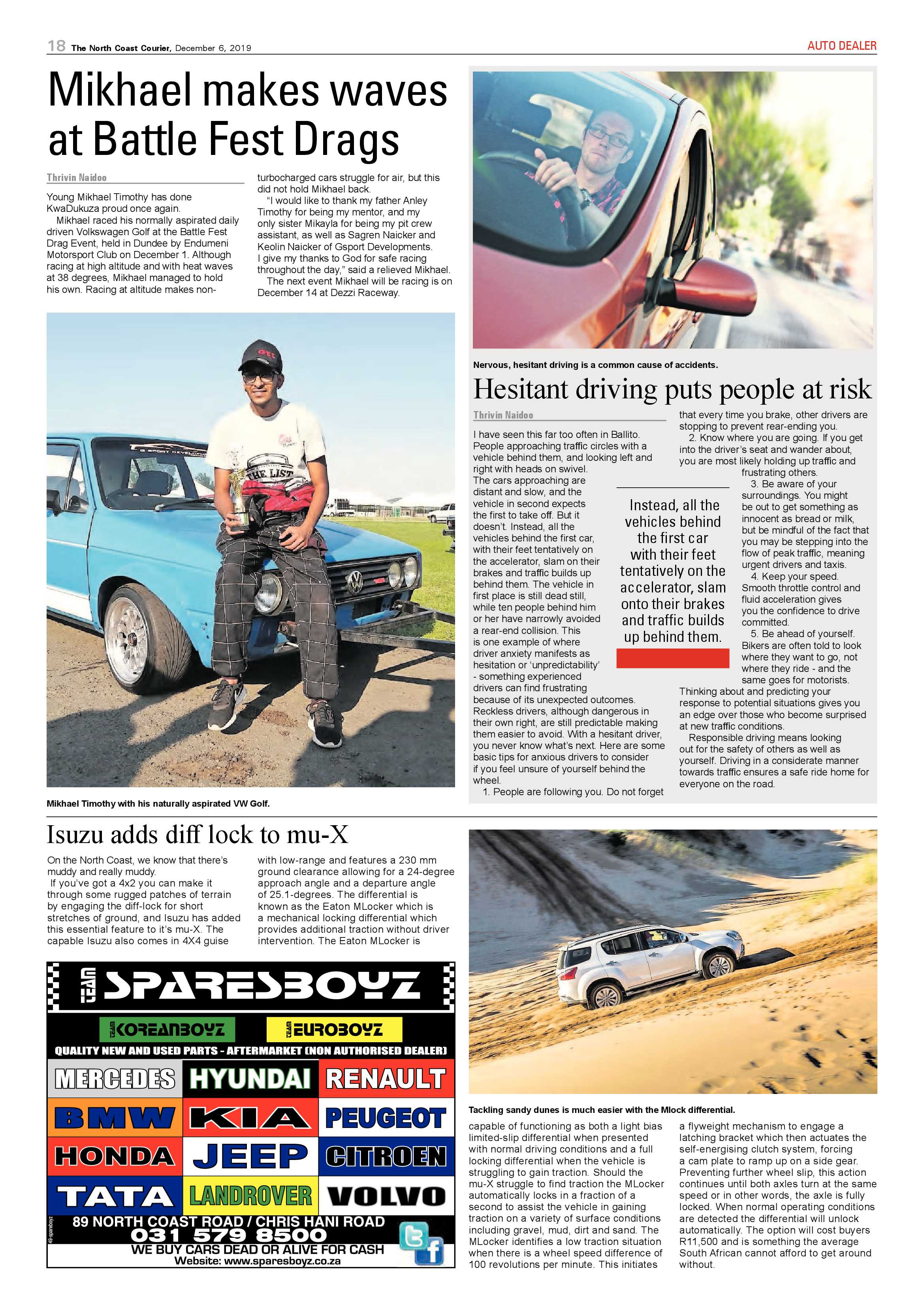 North Coast Courier 6 December 2019 page 17