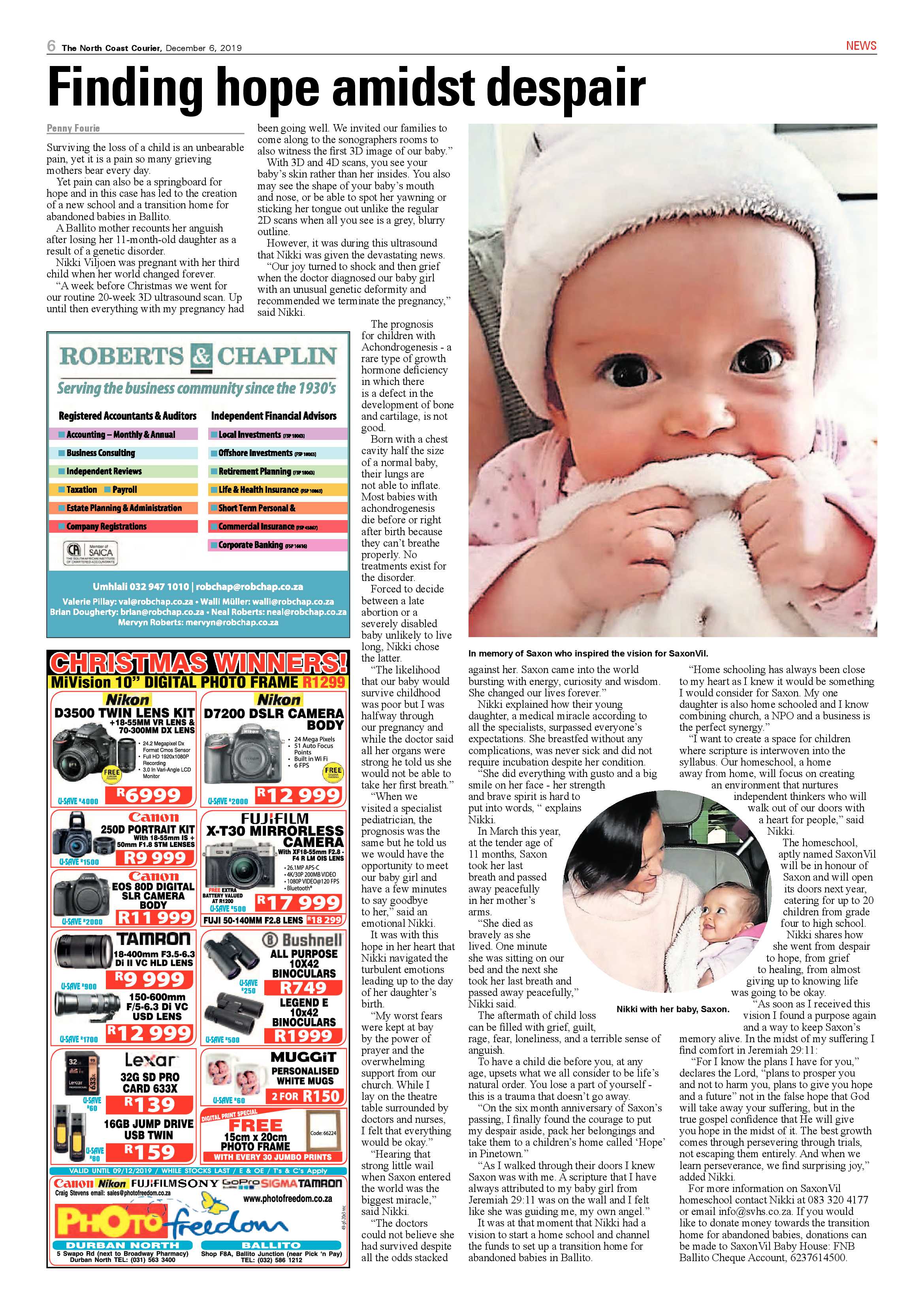North Coast Courier 6 December 2019 page 6
