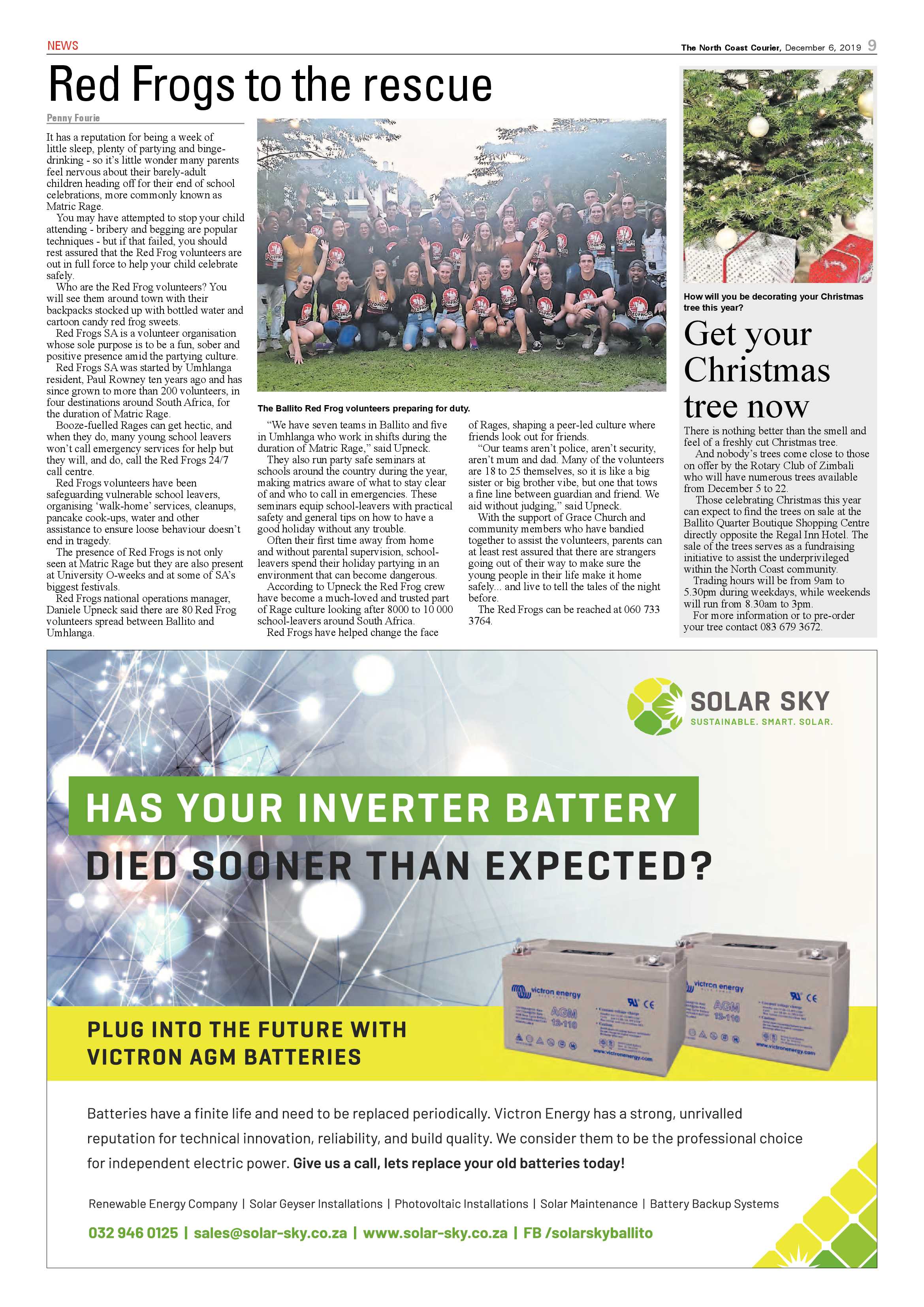 North Coast Courier 6 December 2019 page 9