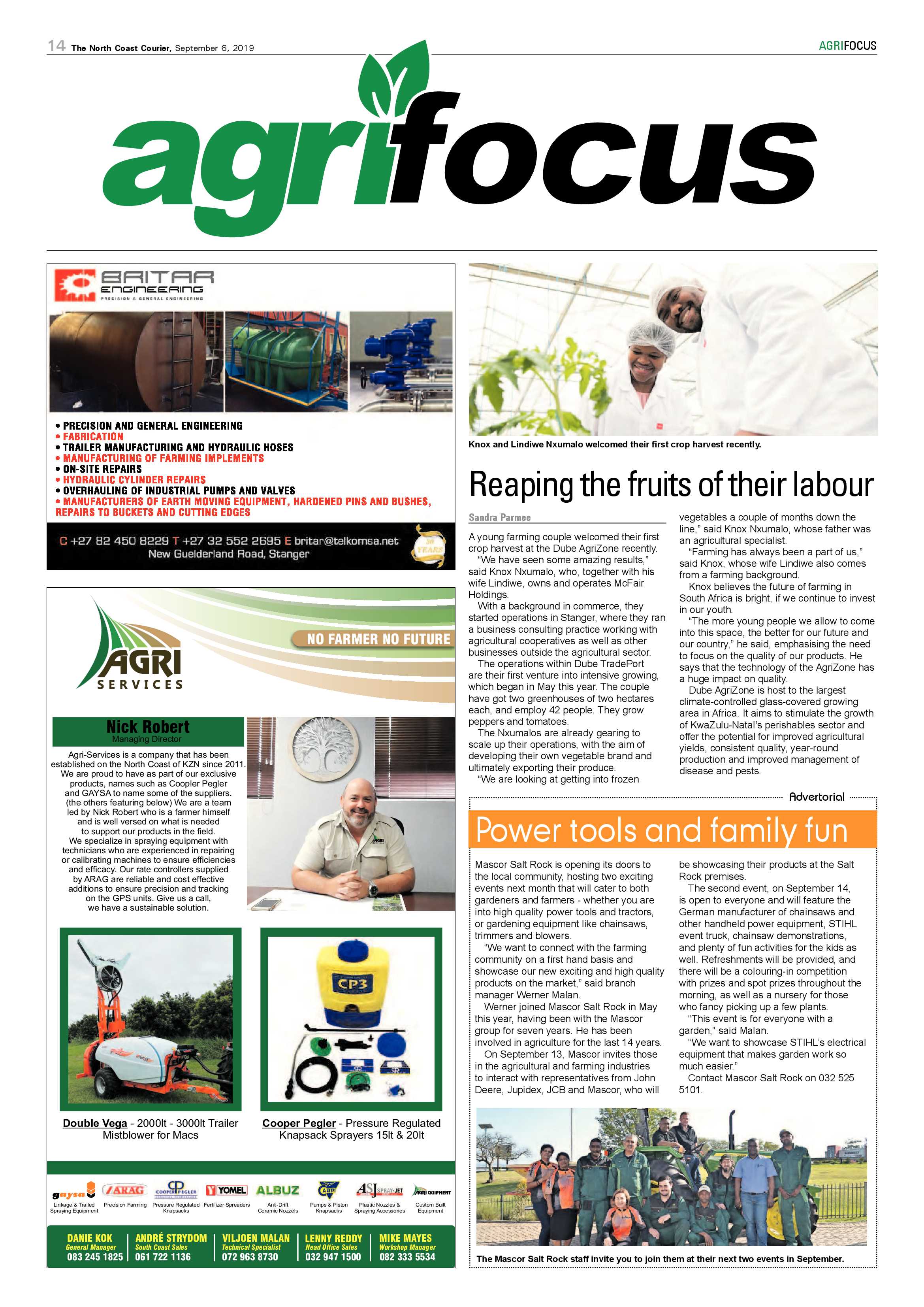 North Coast Courier 6 September 2019 page 14