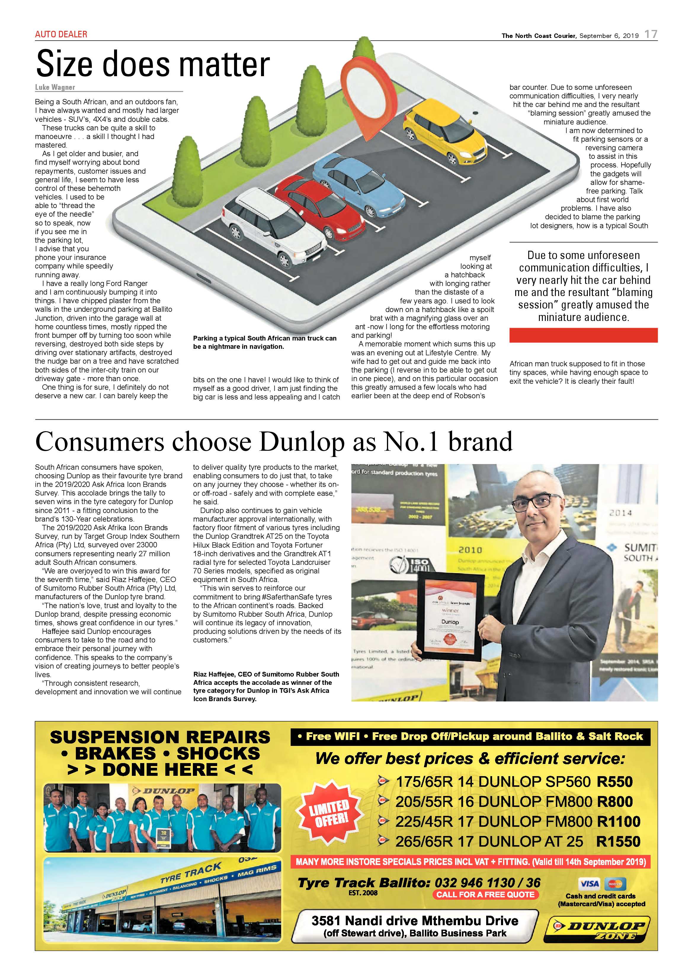 North Coast Courier 6 September 2019 page 17
