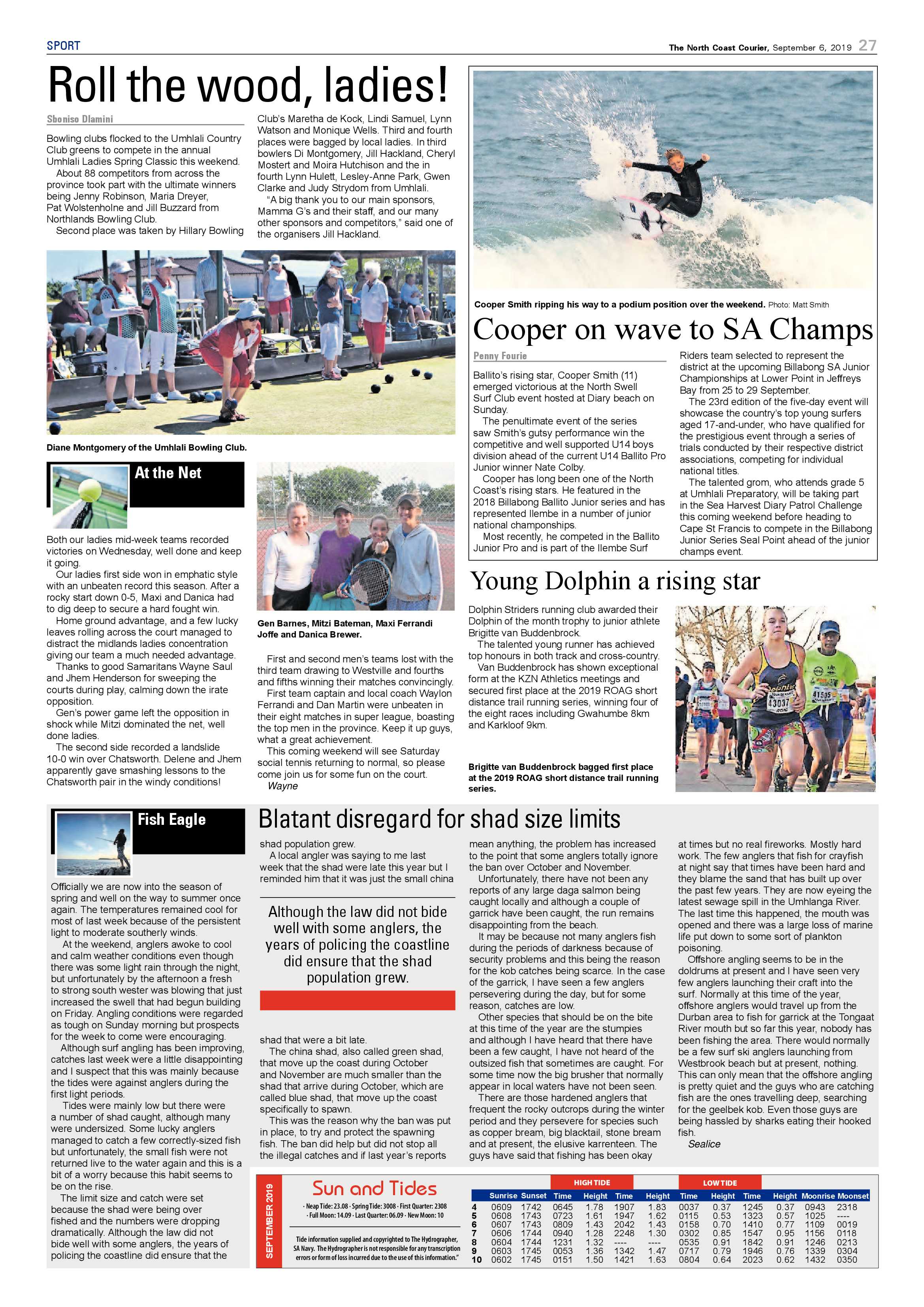 North Coast Courier 6 September 2019 page 27