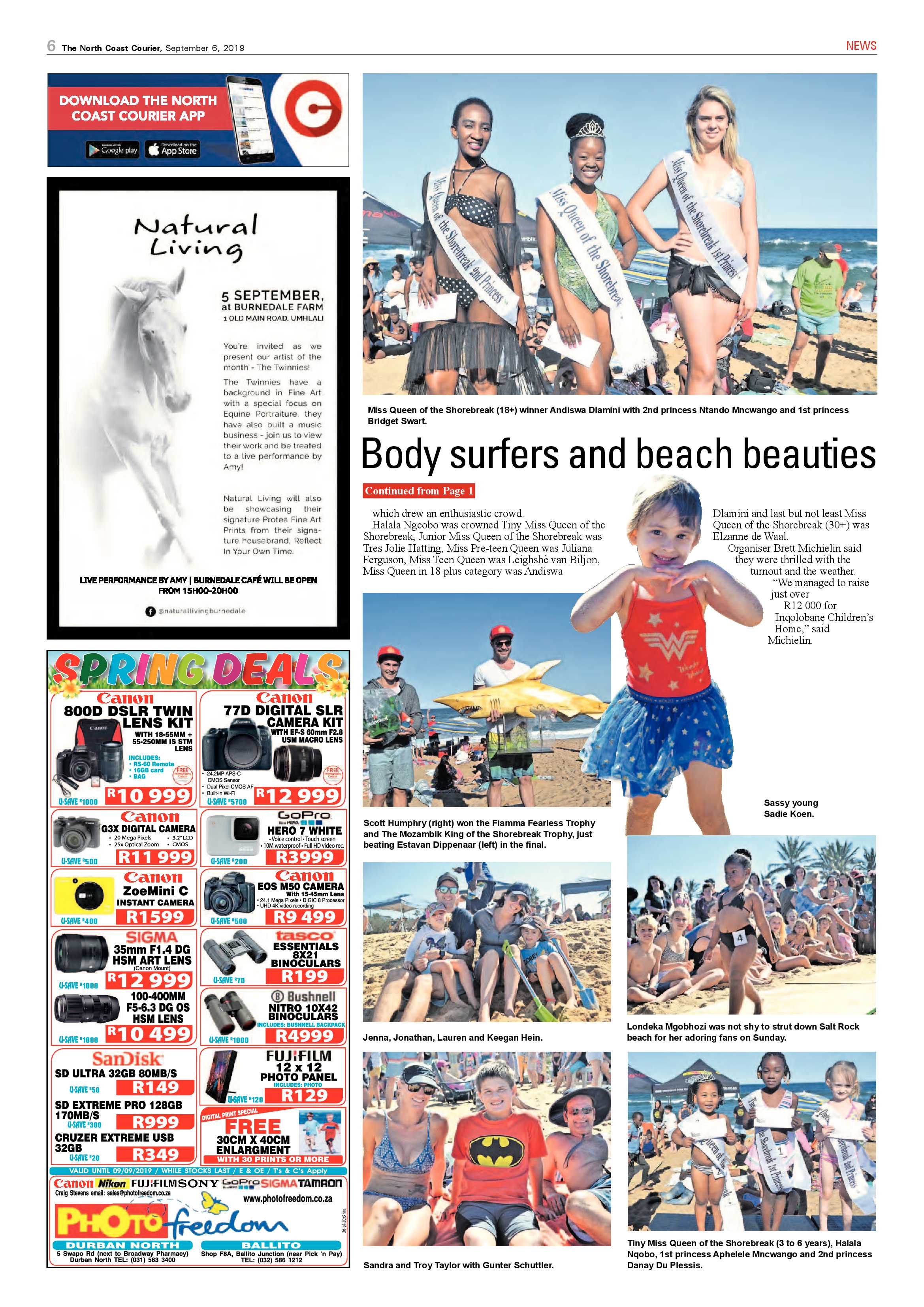 North Coast Courier 6 September 2019 page 6