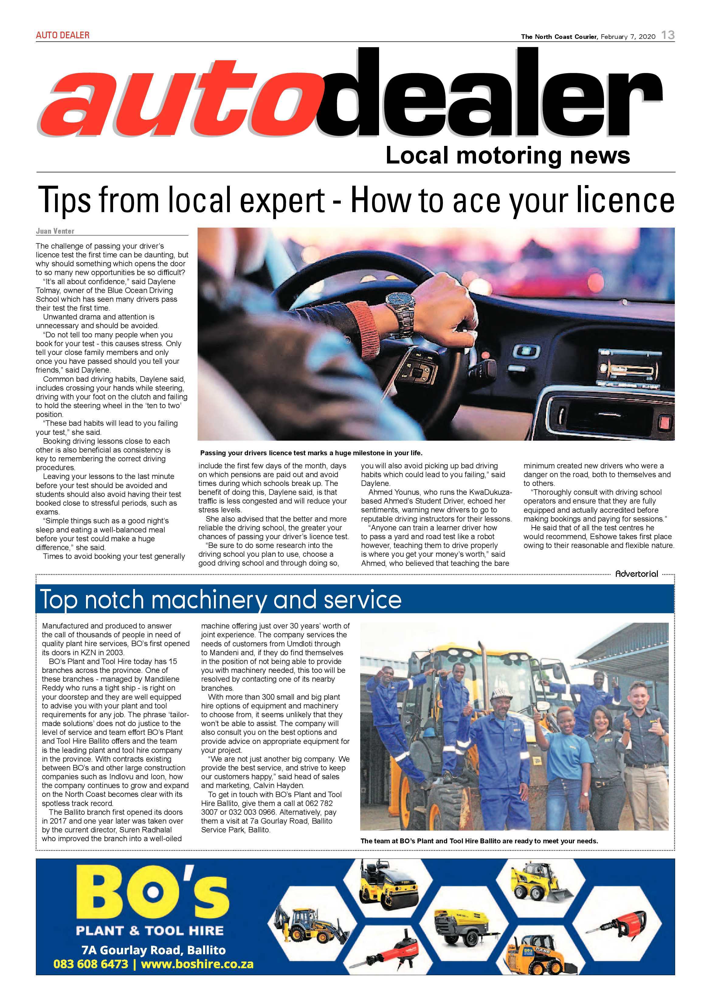 North Coast Courier 7 February 2020 page 13