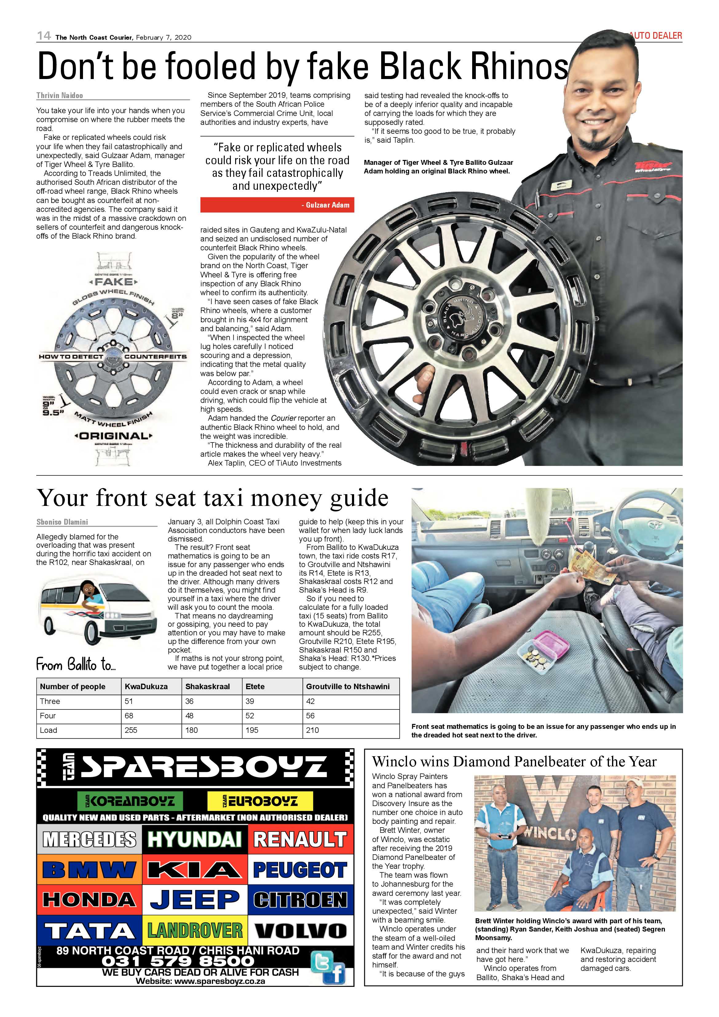 North Coast Courier 7 February 2020 page 14