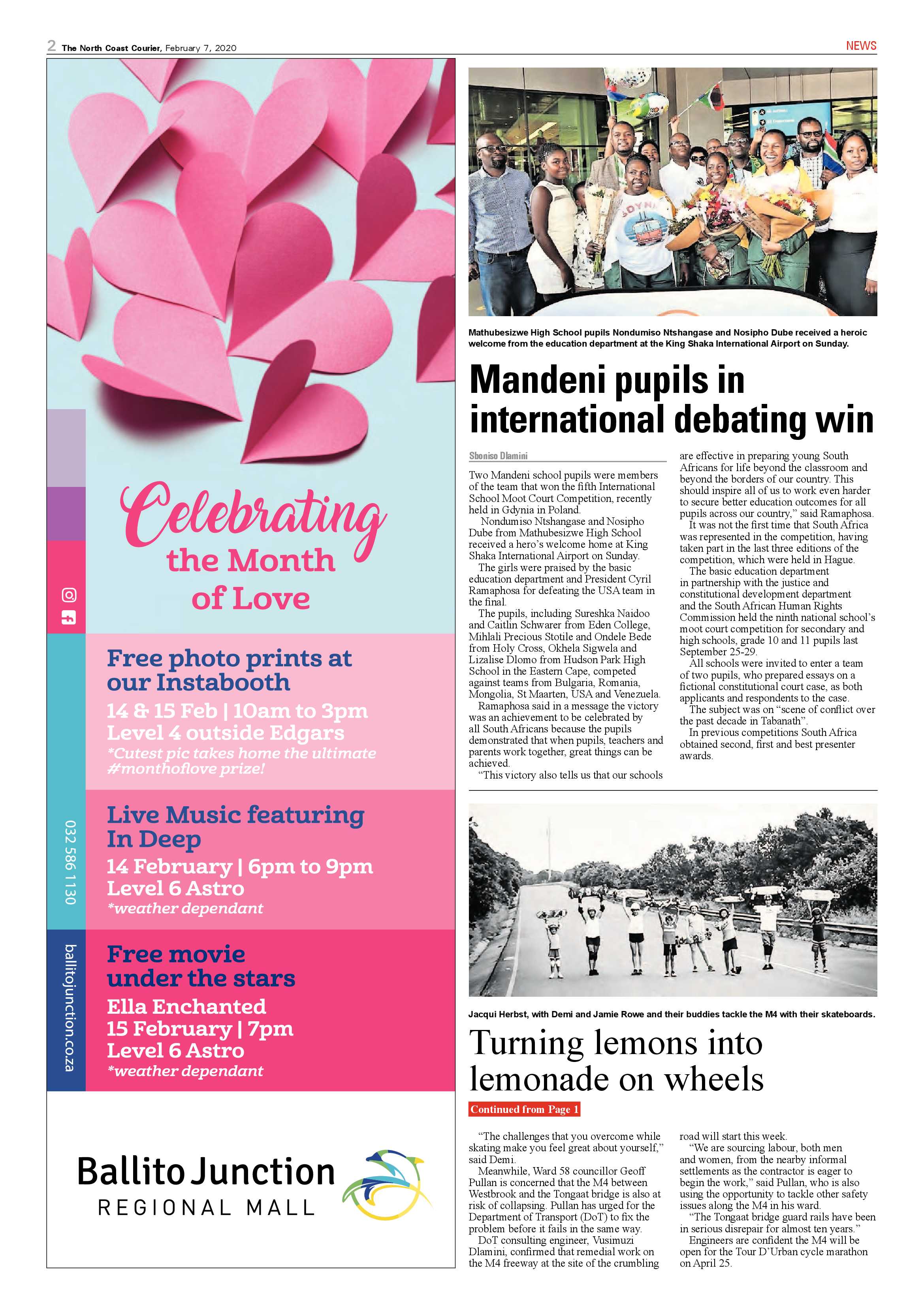 North Coast Courier 7 February 2020 page 2