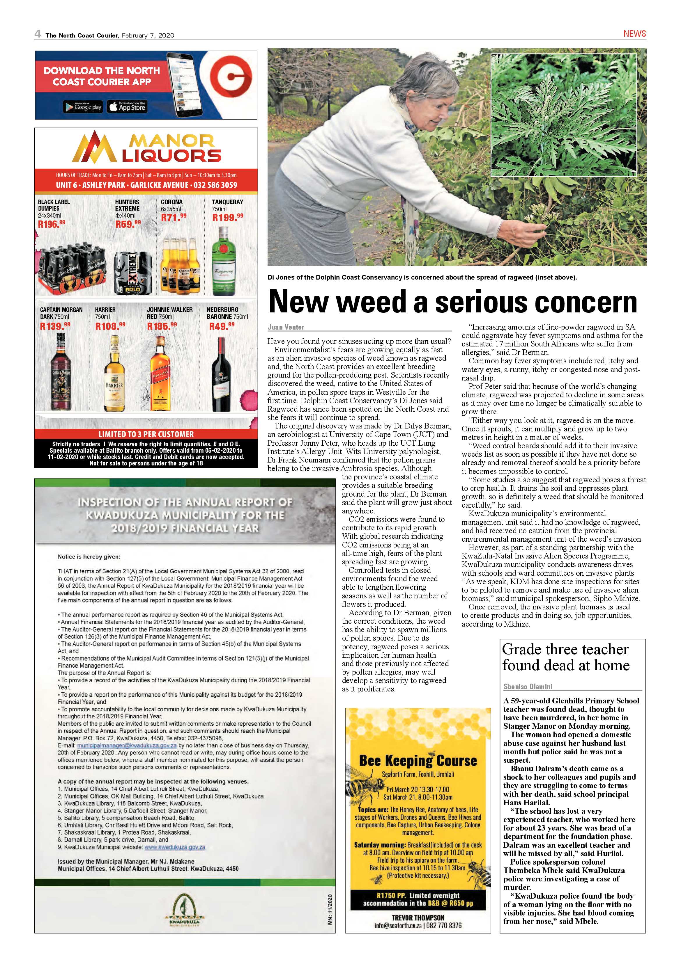 North Coast Courier 7 February 2020 page 4