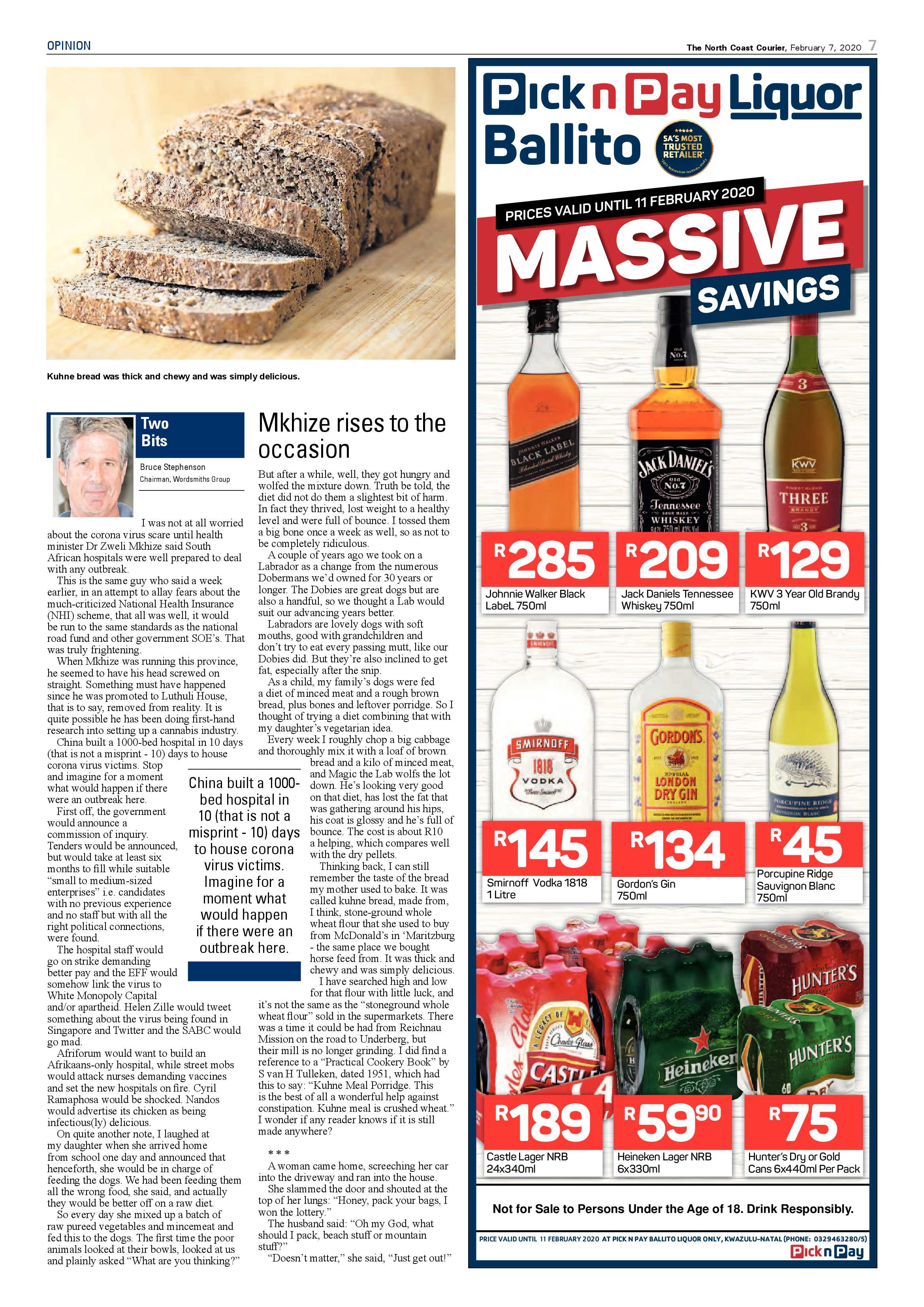 North Coast Courier 7 February 2020 page 7