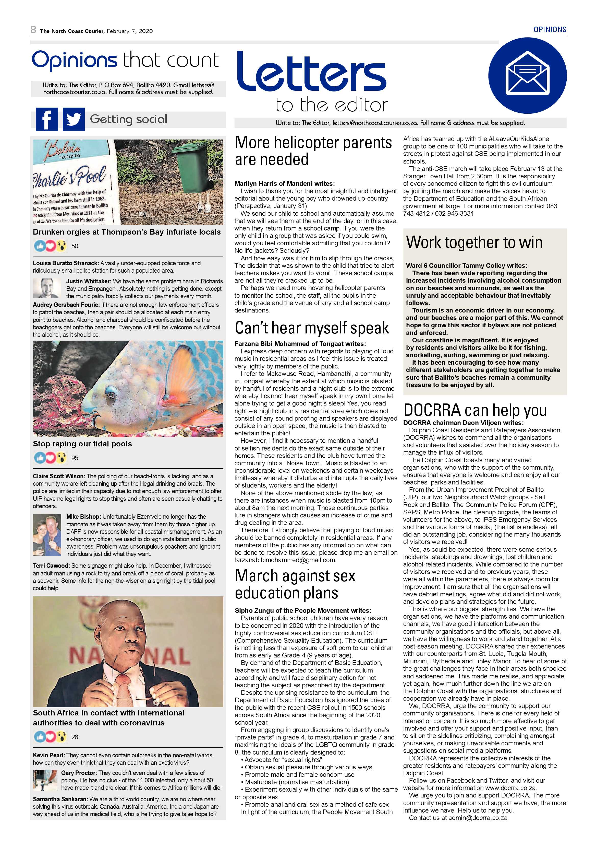 North Coast Courier 7 February 2020 page 8