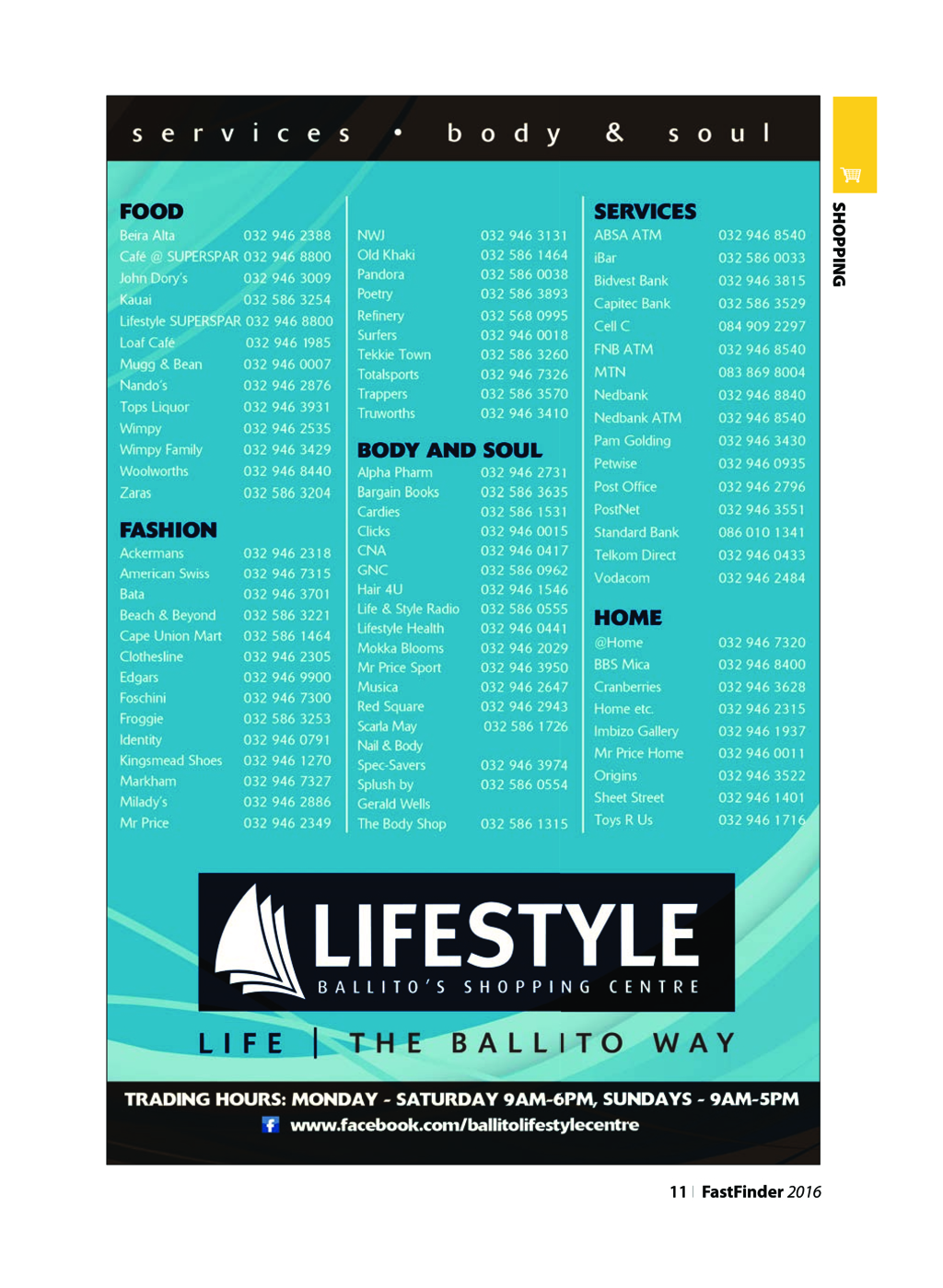 Fast Finder July – December 2016 page 15