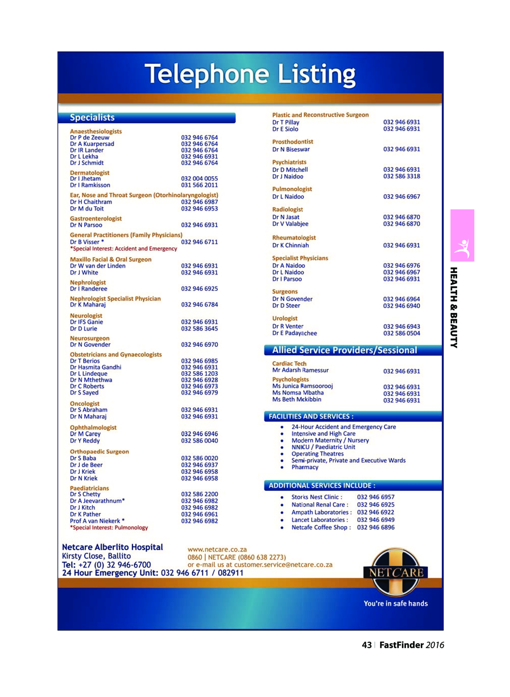 Fast Finder July – December 2016 page 47