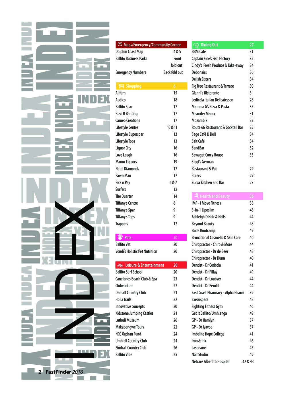 Fast Finder July – December 2016 page 6