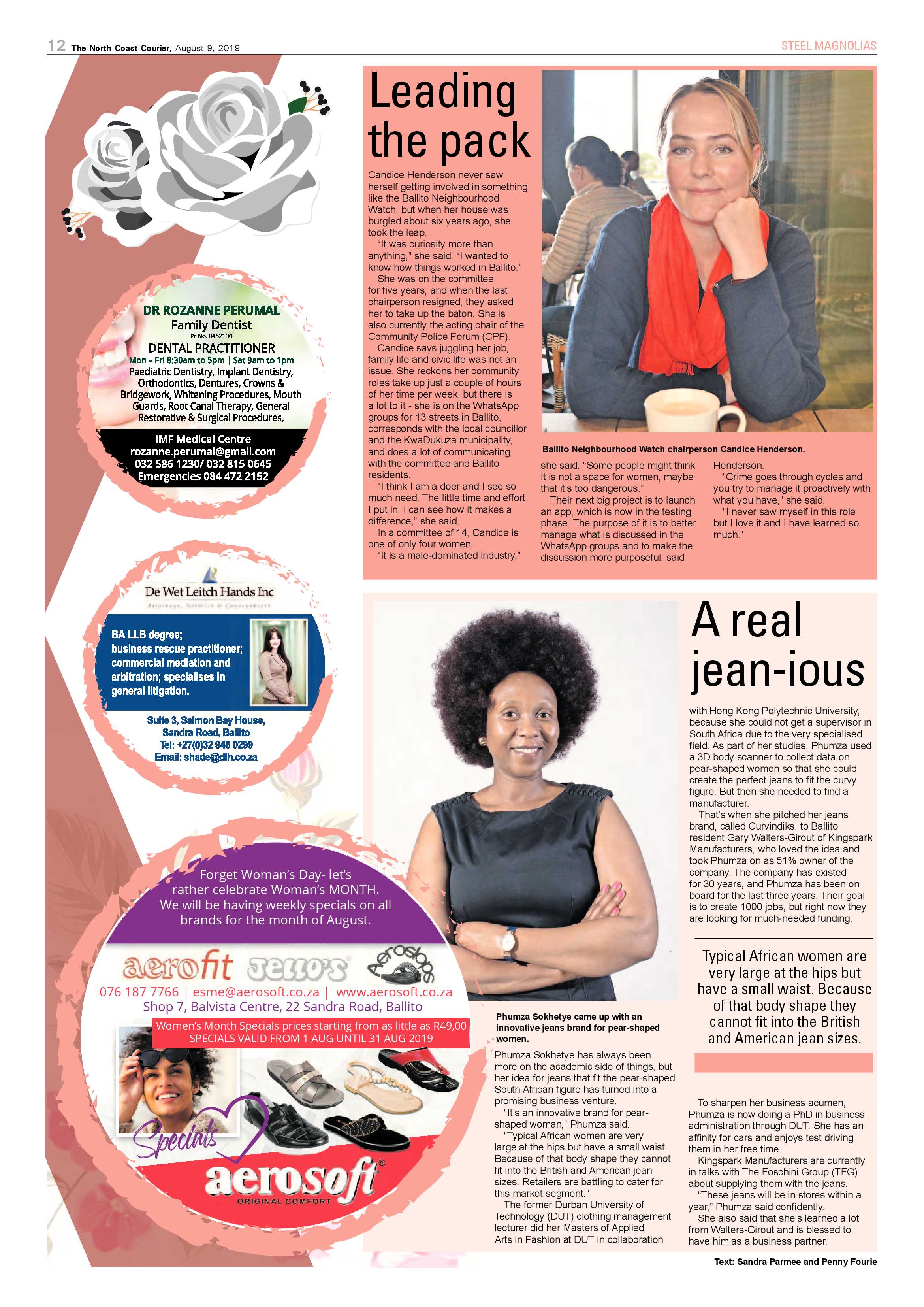 North  Coast Courier 9 August page 12