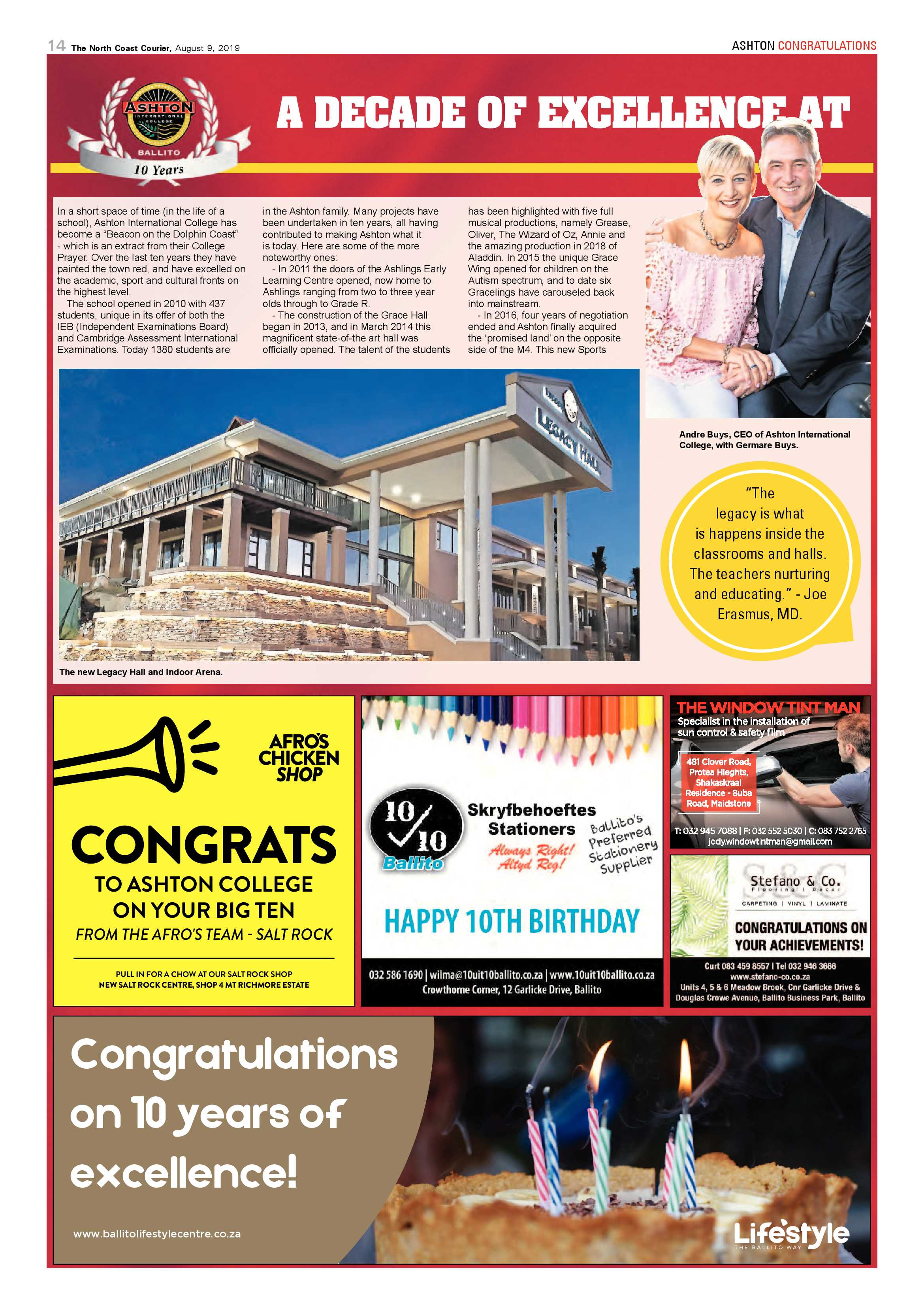 North  Coast Courier 9 August page 14