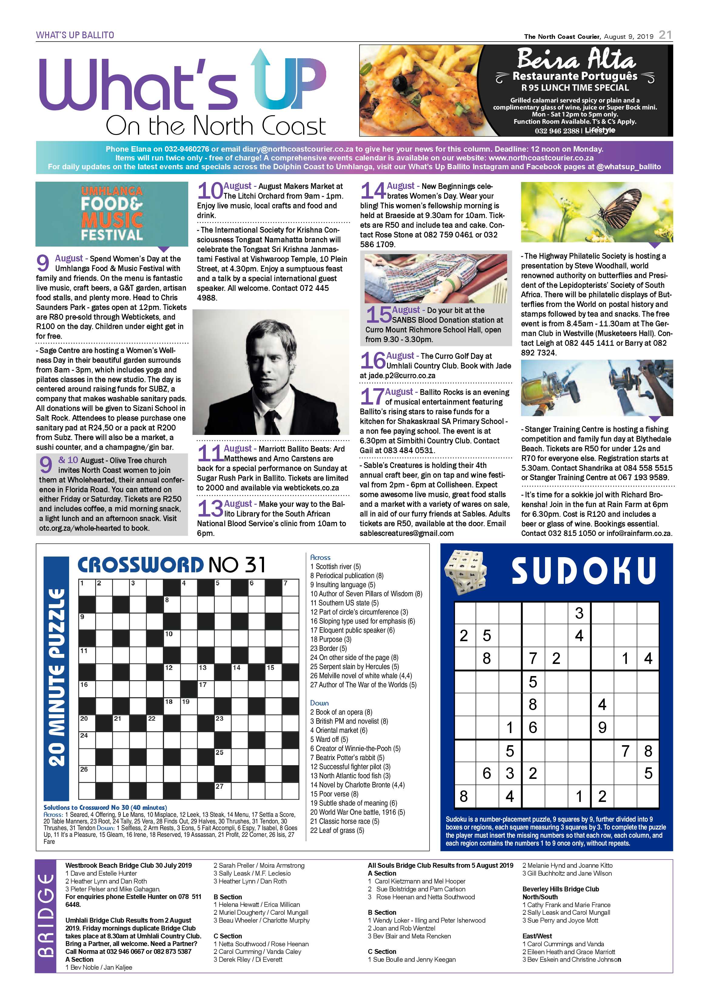 North  Coast Courier 9 August page 21