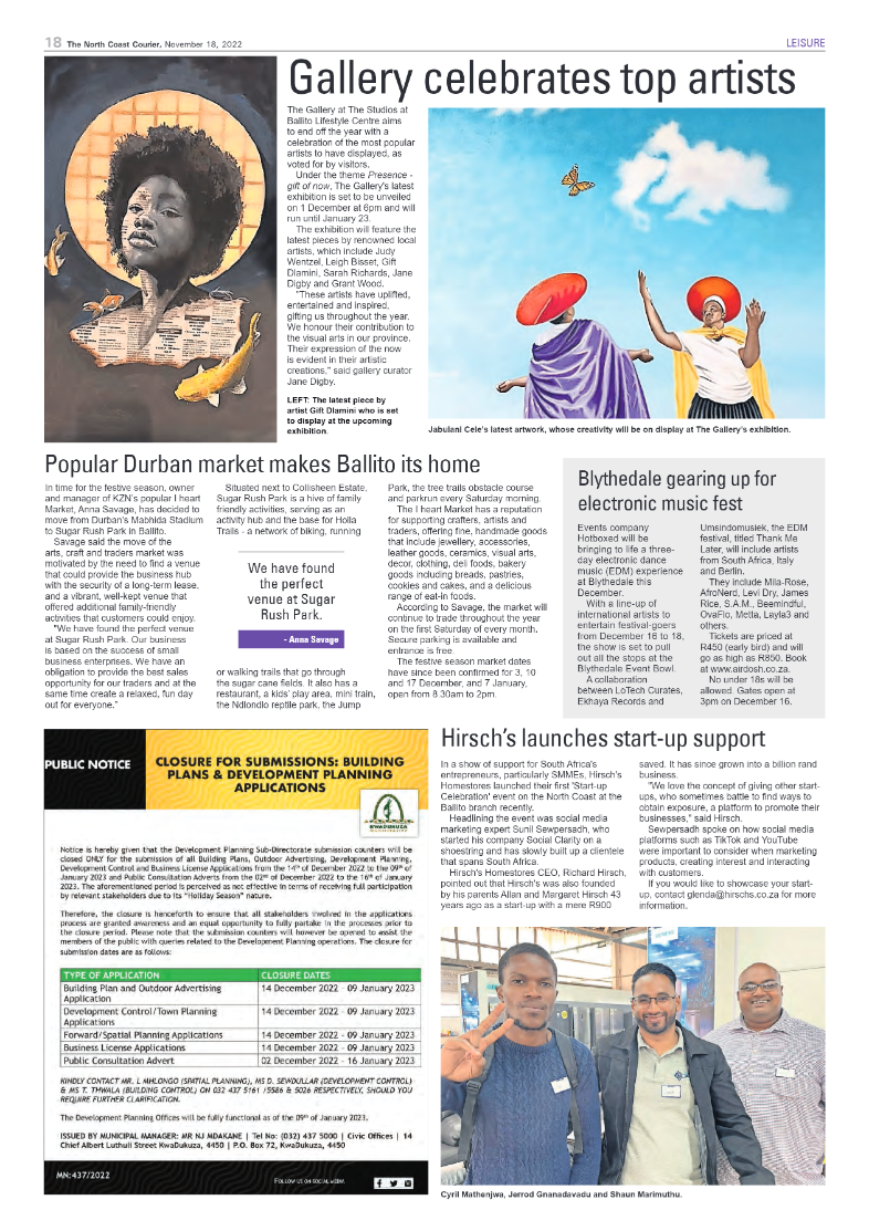 North Coast Courier Nov18 page 18