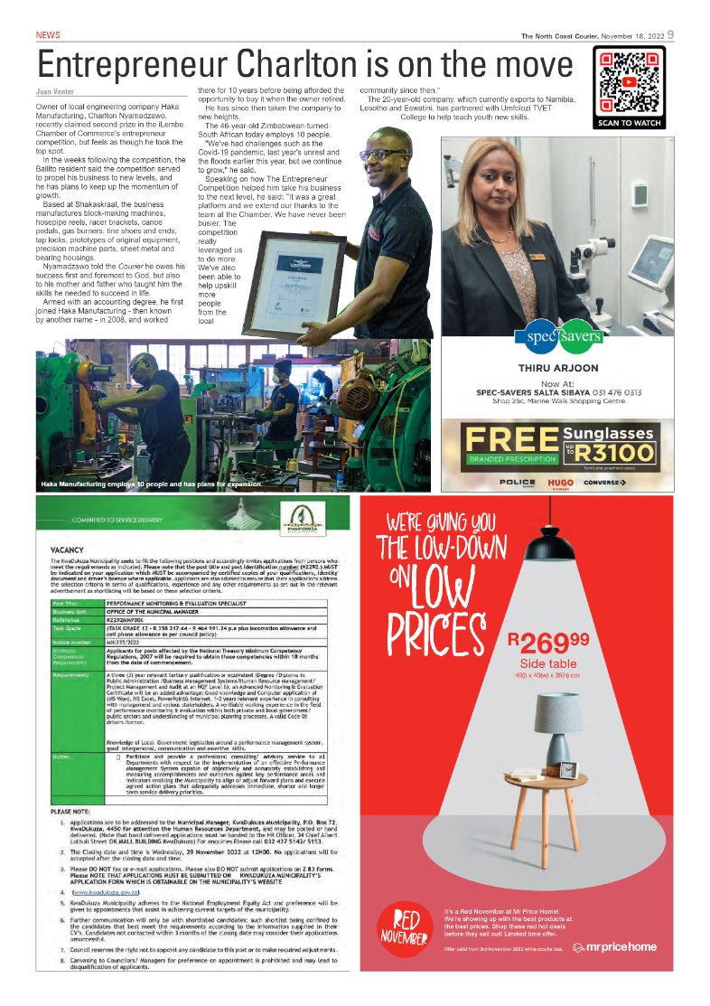 North Coast Courier Nov18 page 9