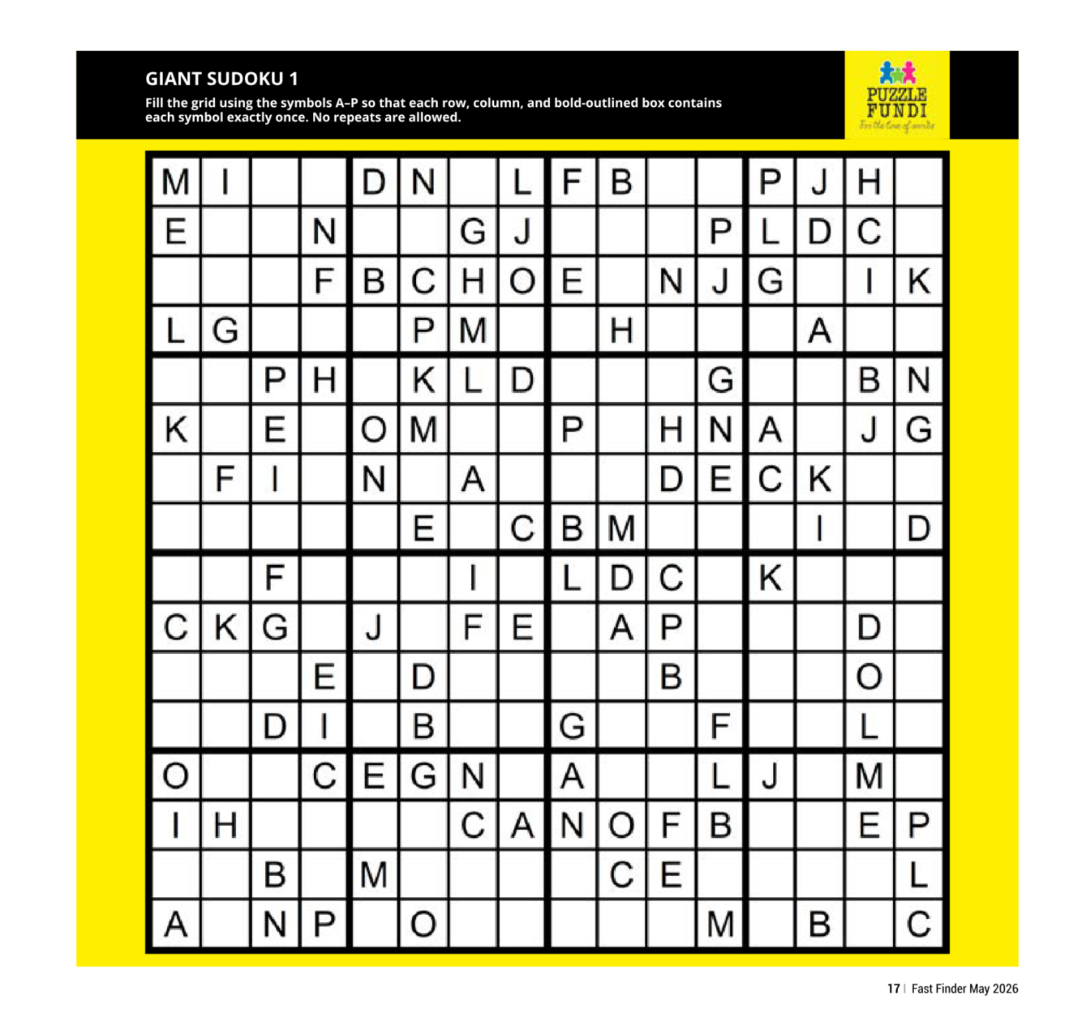 Fast Finder – May 2026 page 19
