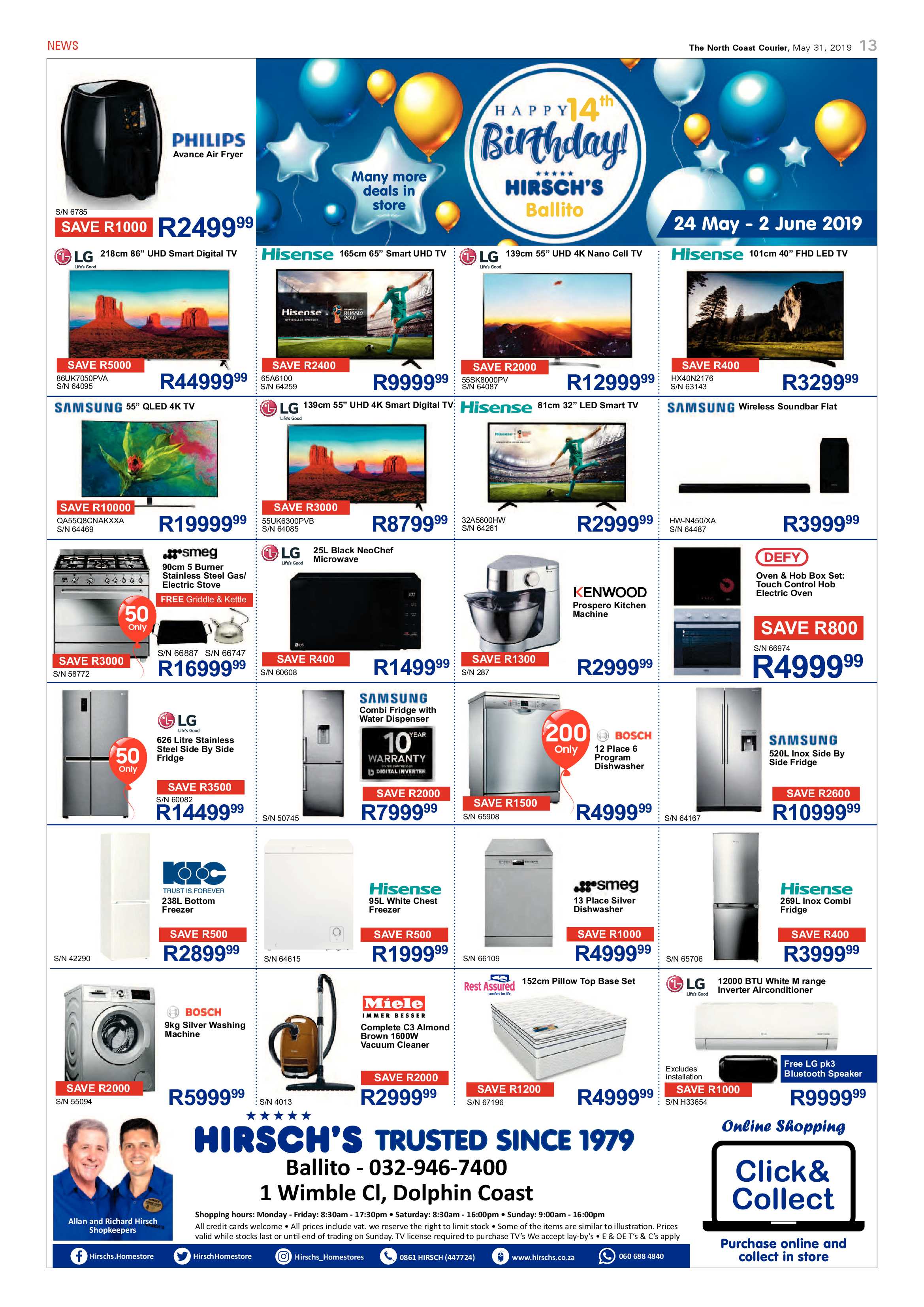 The North Coast Courier 31 May 2019 page 13