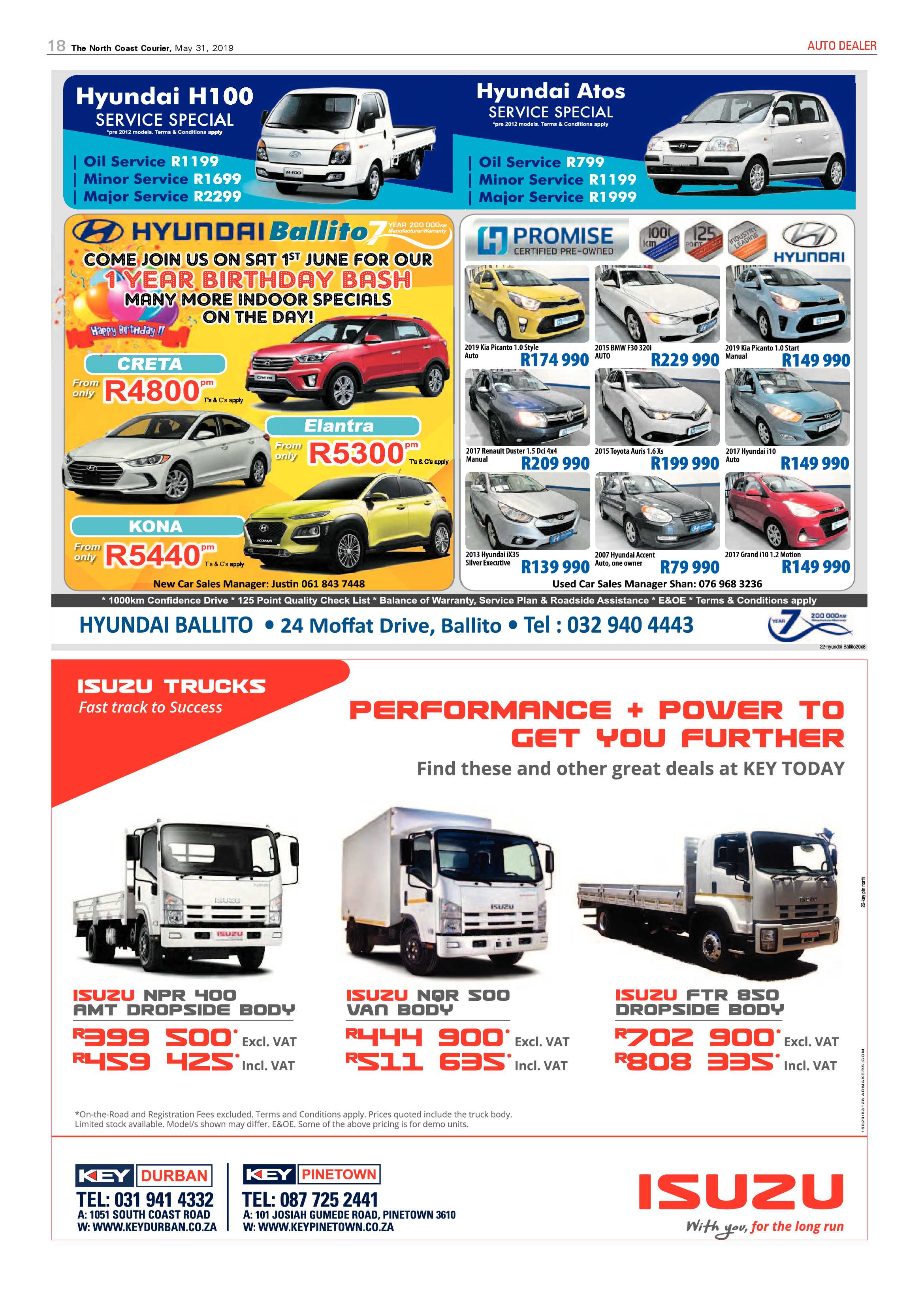 The North Coast Courier 31 May 2019 page 18