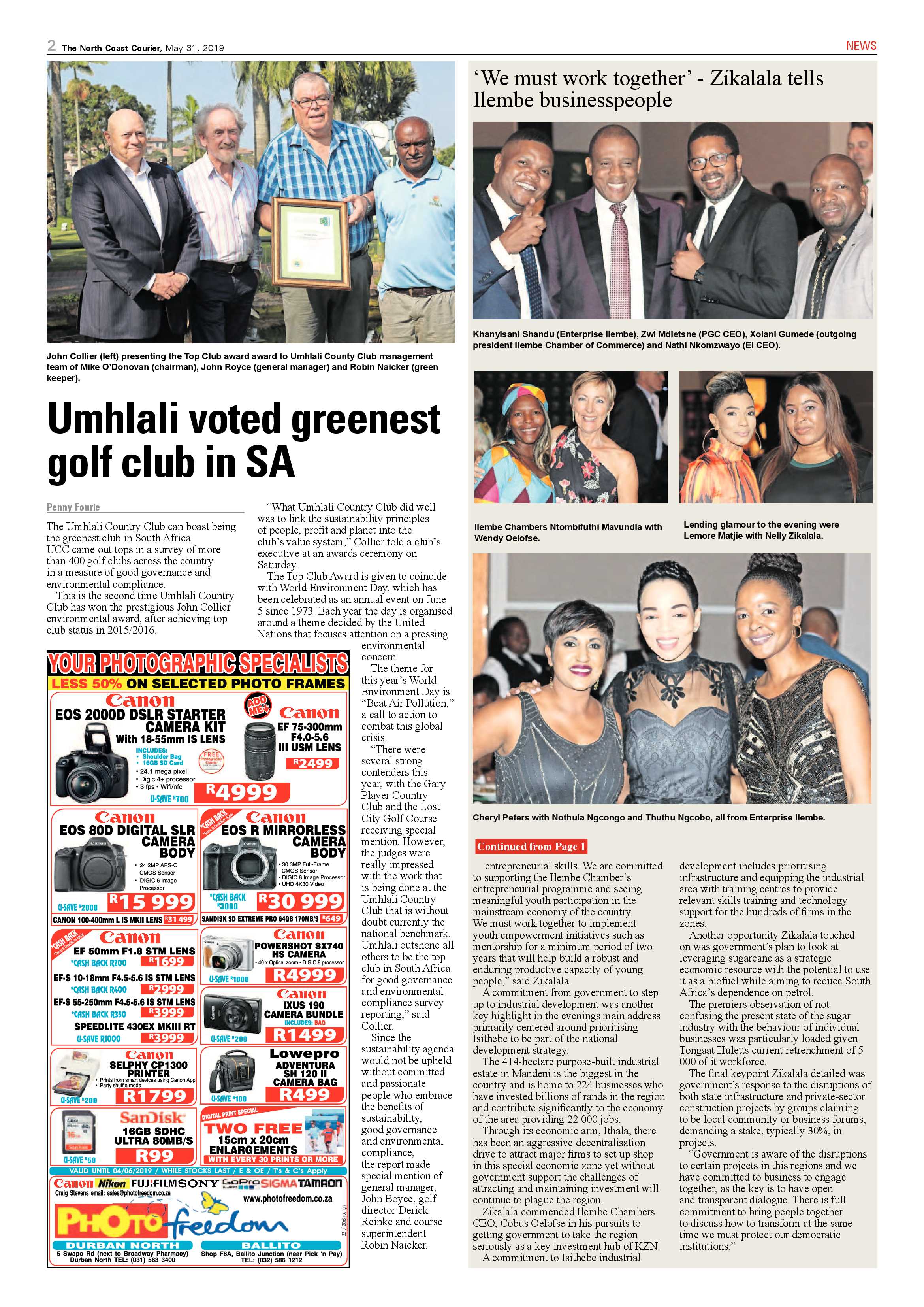 The North Coast Courier 31 May 2019 page 2