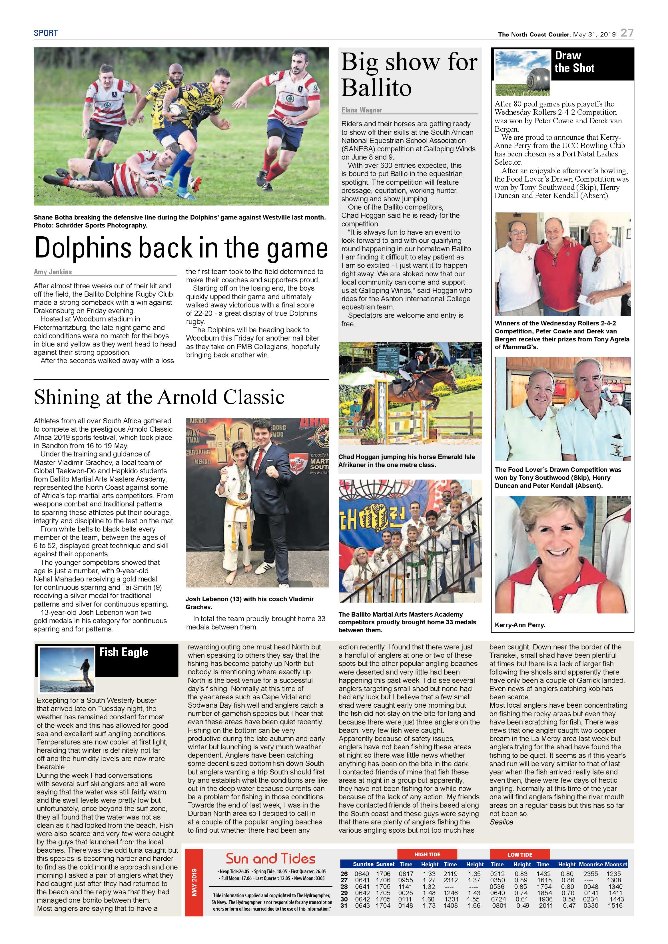 The North Coast Courier 31 May 2019 page 27