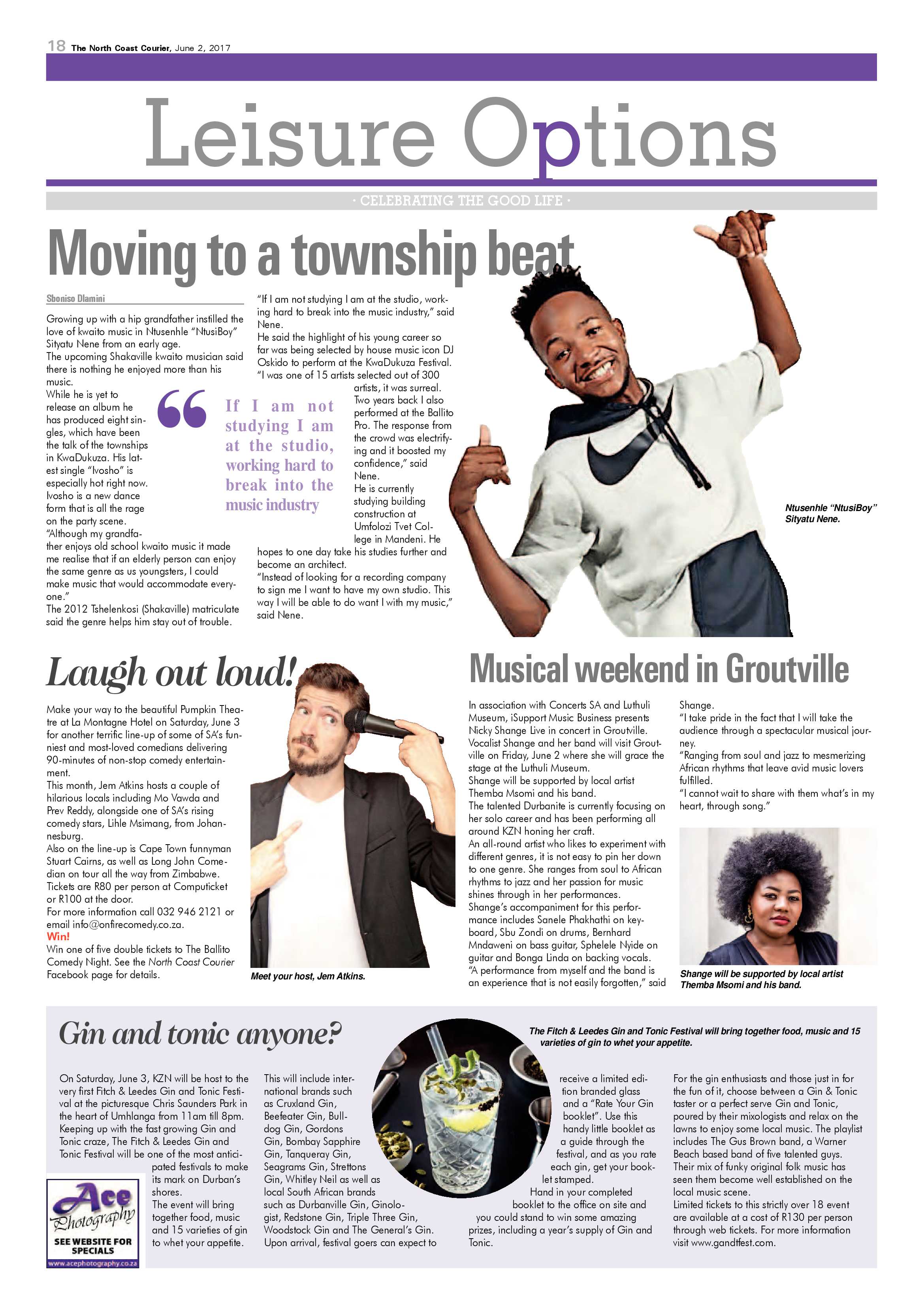 The North Coast Courier – 02 June 2017 page 18