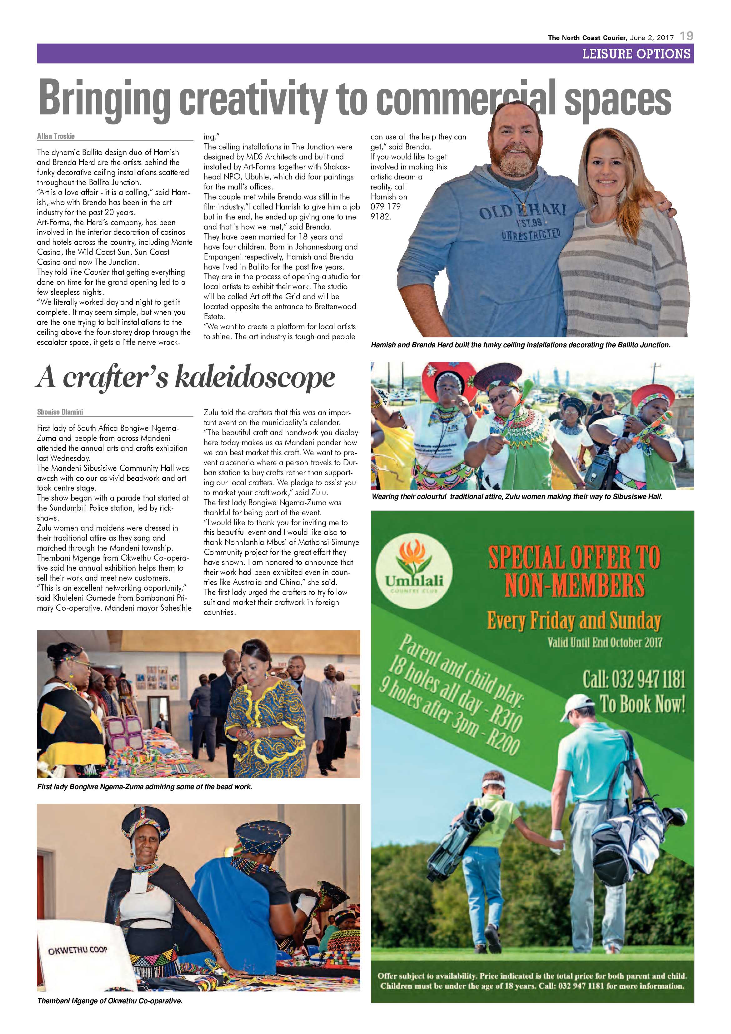 The North Coast Courier – 02 June 2017 page 19