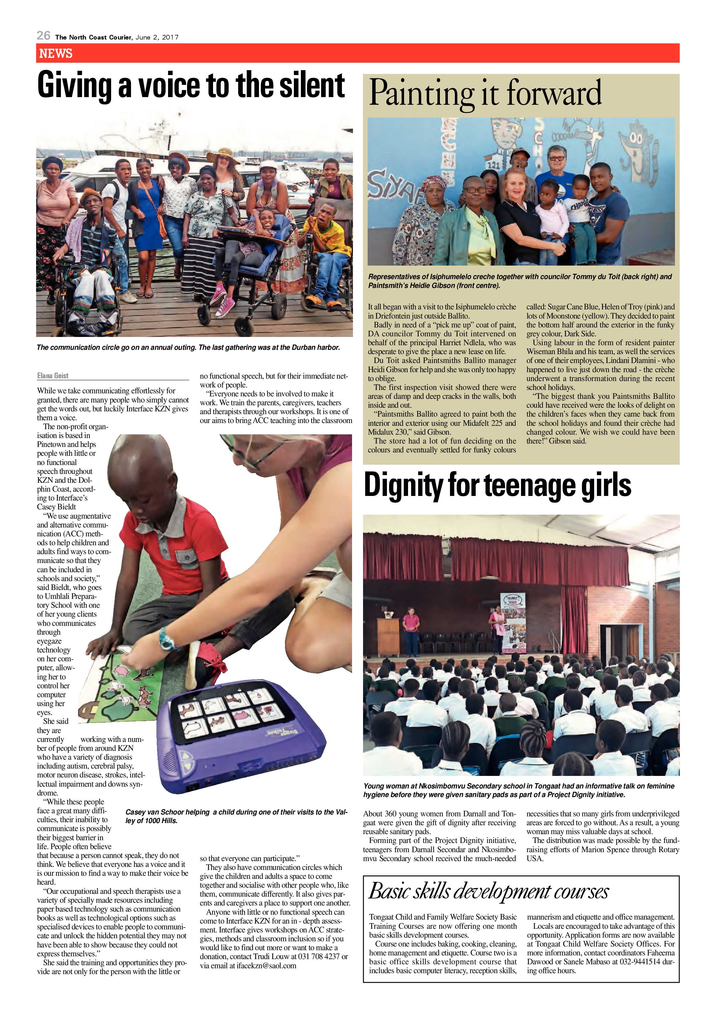 The North Coast Courier – 02 June 2017 page 26
