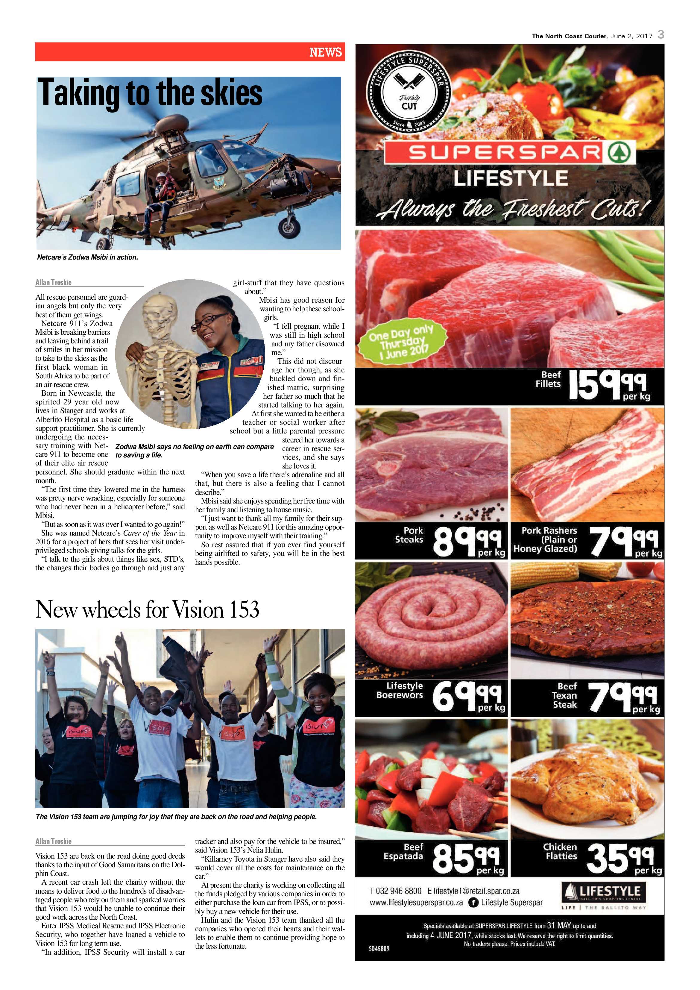 The North Coast Courier – 02 June 2017 page 3