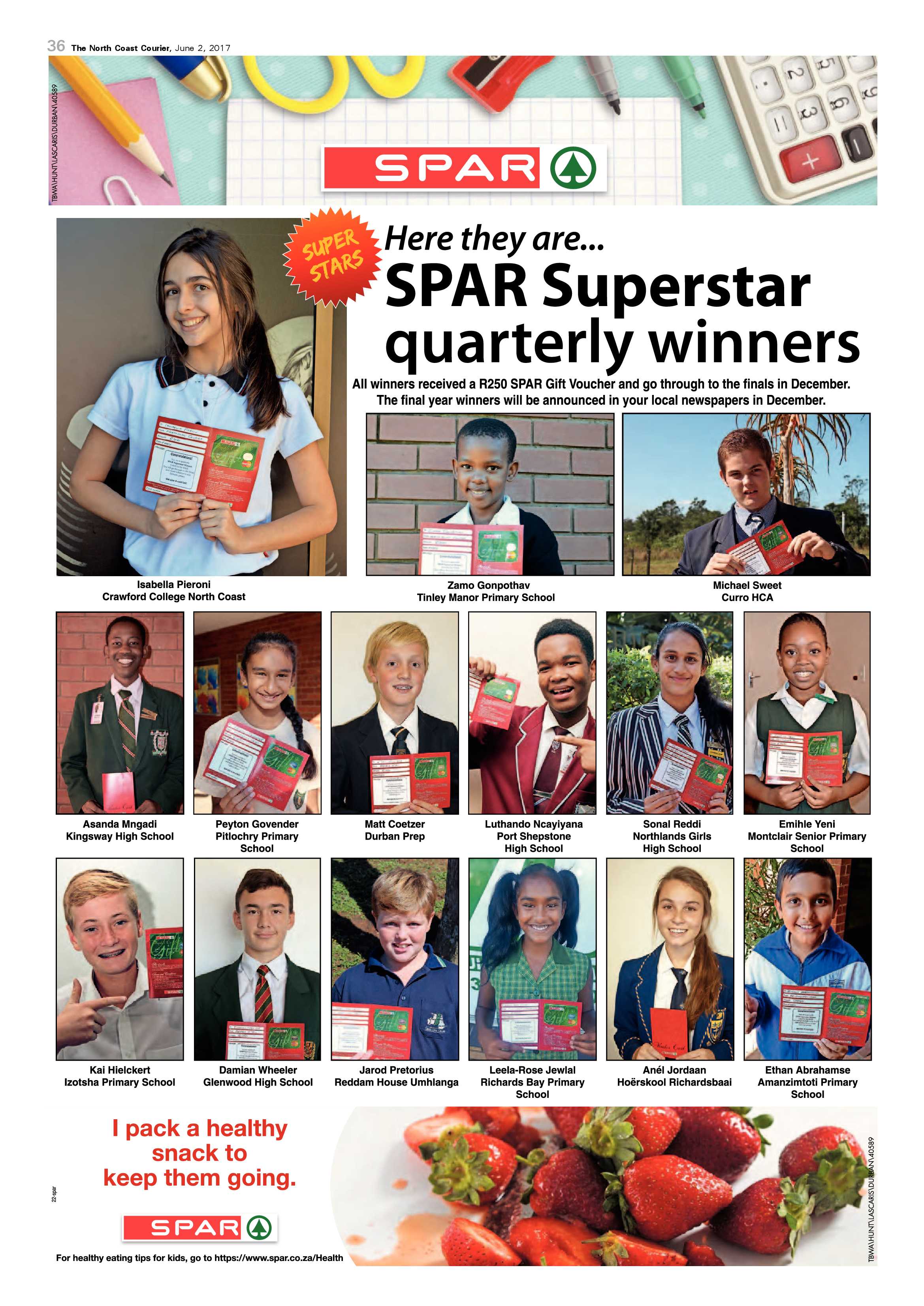 The North Coast Courier – 02 June 2017 page 36