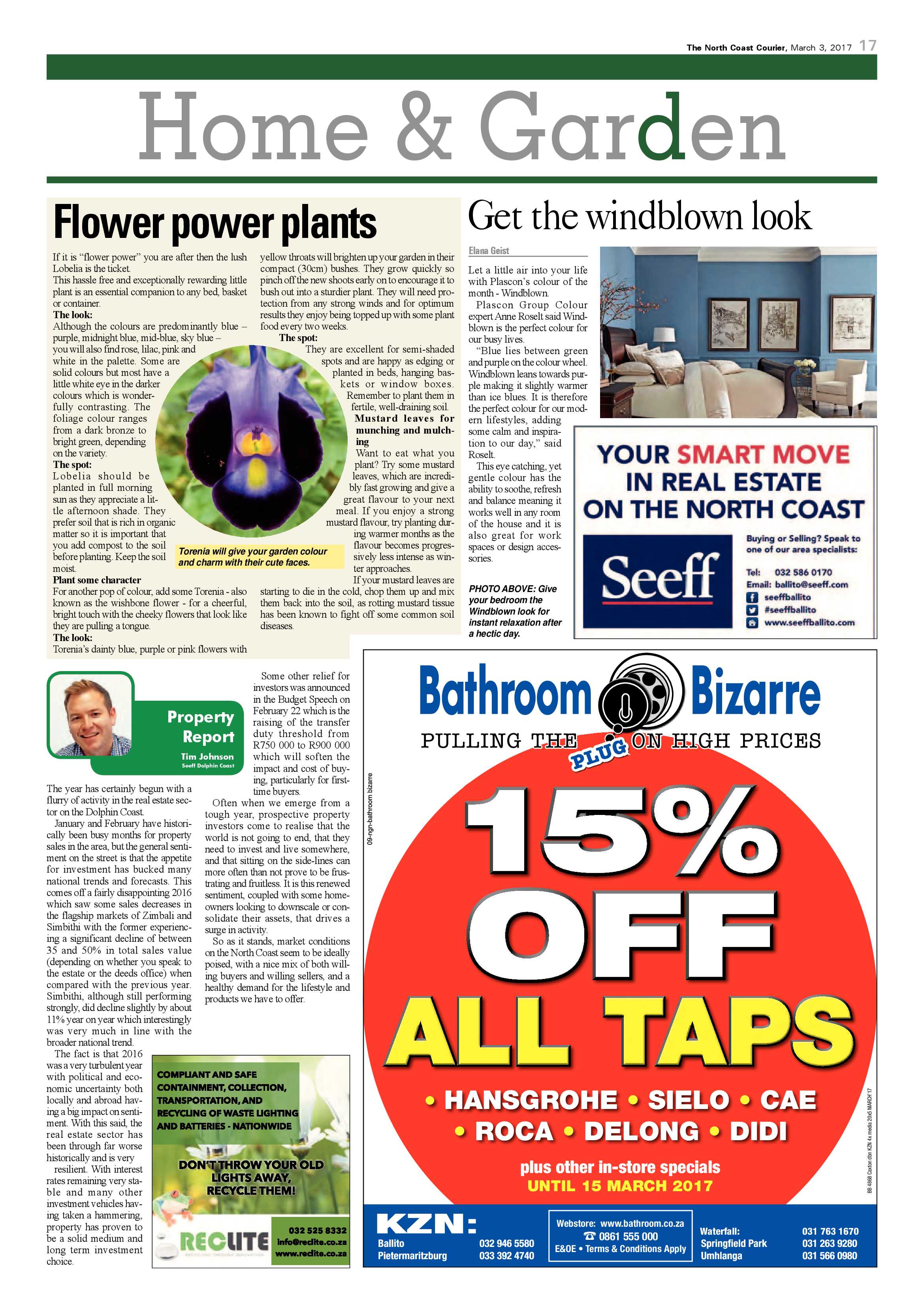 The North Coast Courier – 03 March 2017 page 17