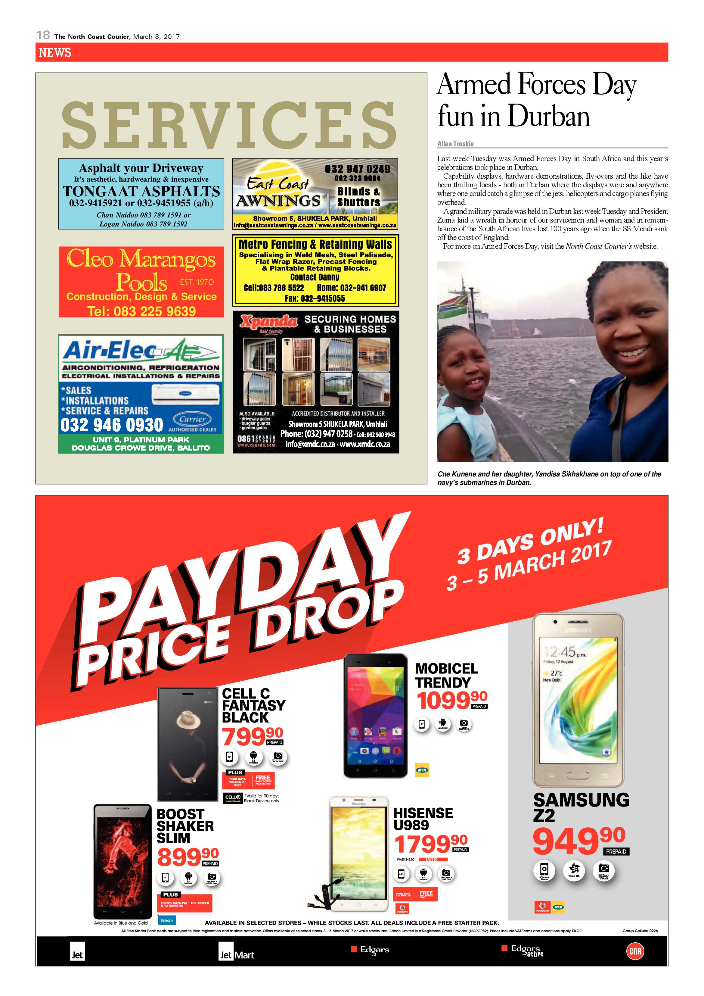 The North Coast Courier – 03 March 2017 page 18