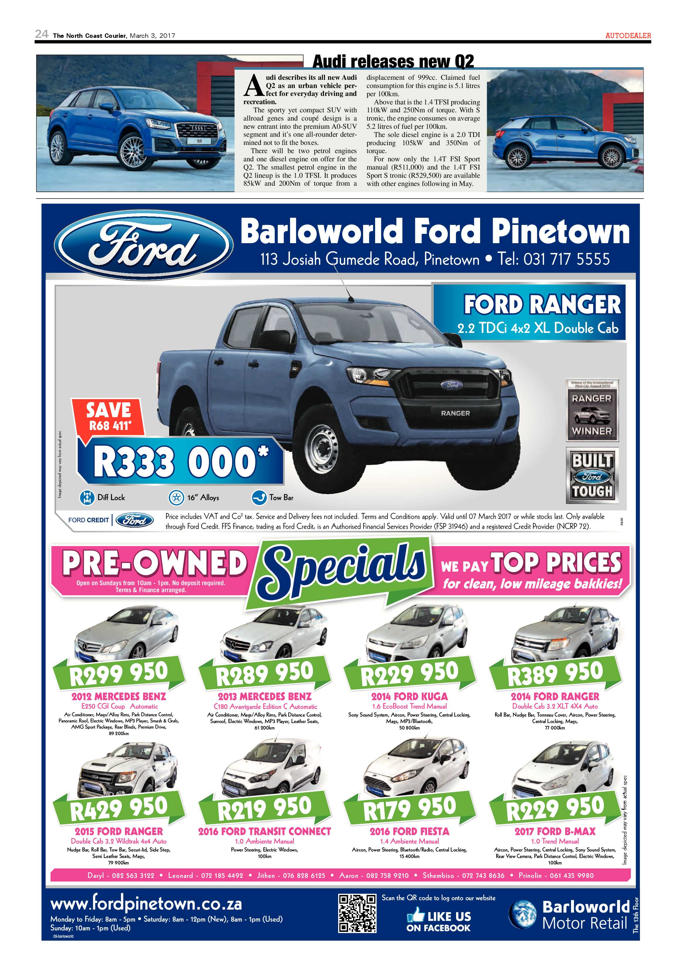 The North Coast Courier – 03 March 2017 page 24