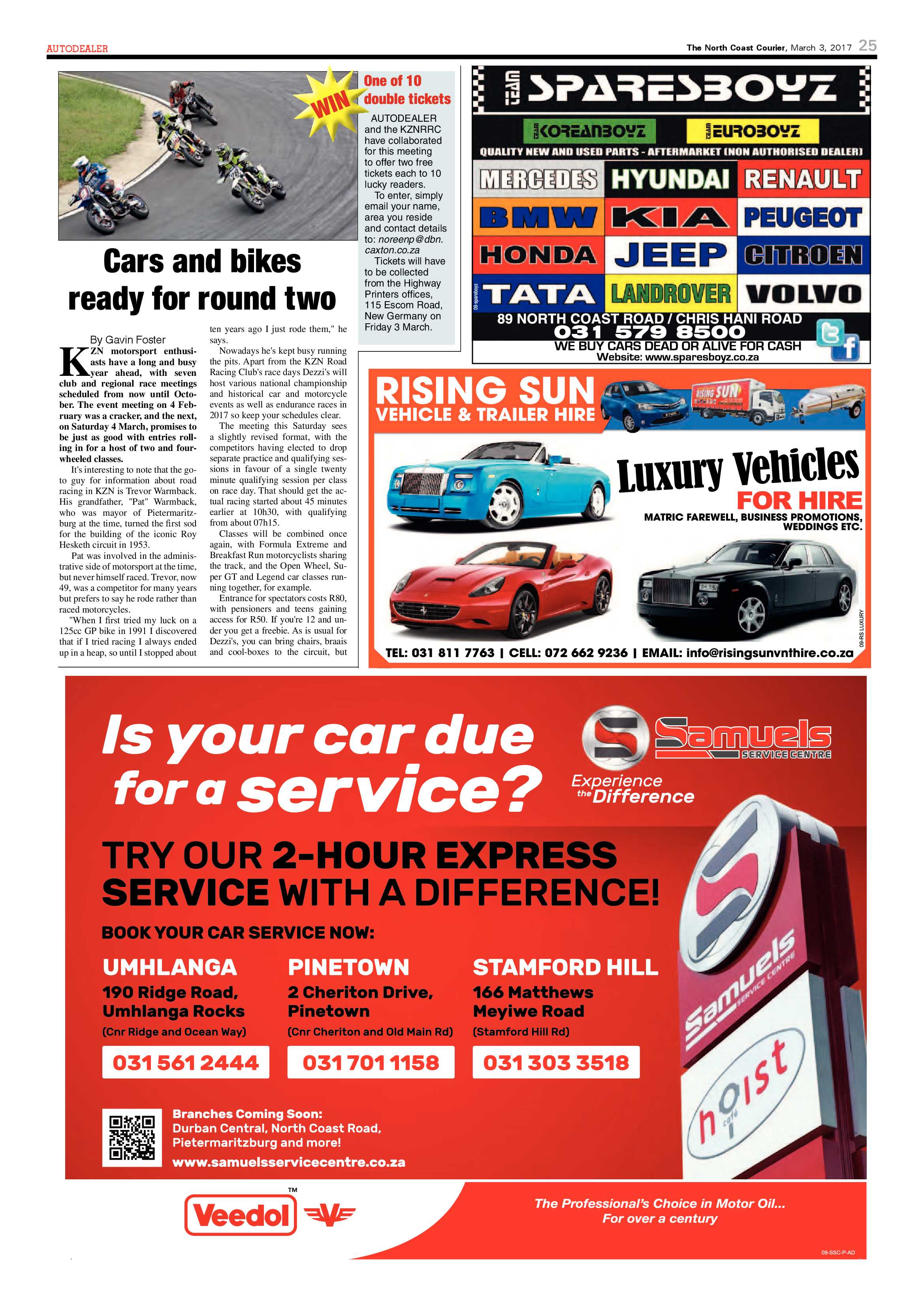 The North Coast Courier – 03 March 2017 page 25