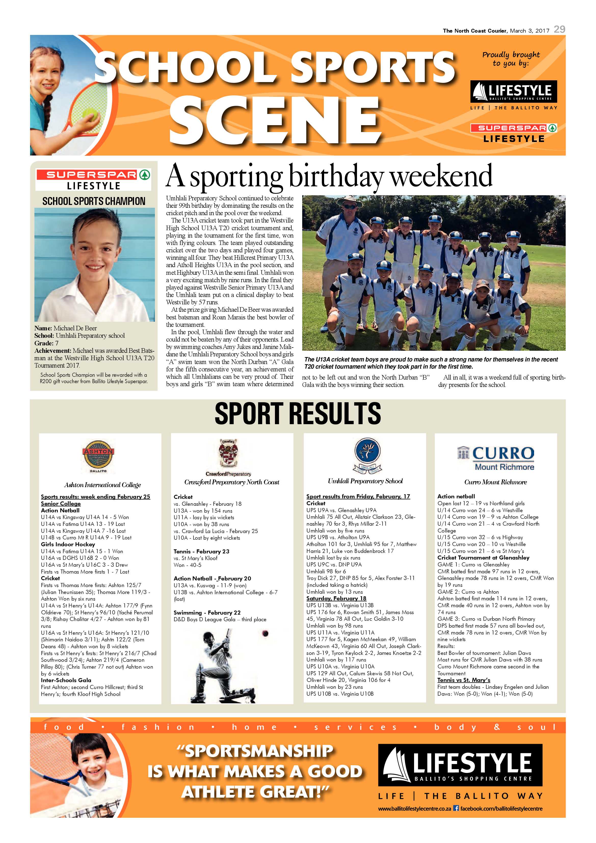 The North Coast Courier – 03 March 2017 page 29