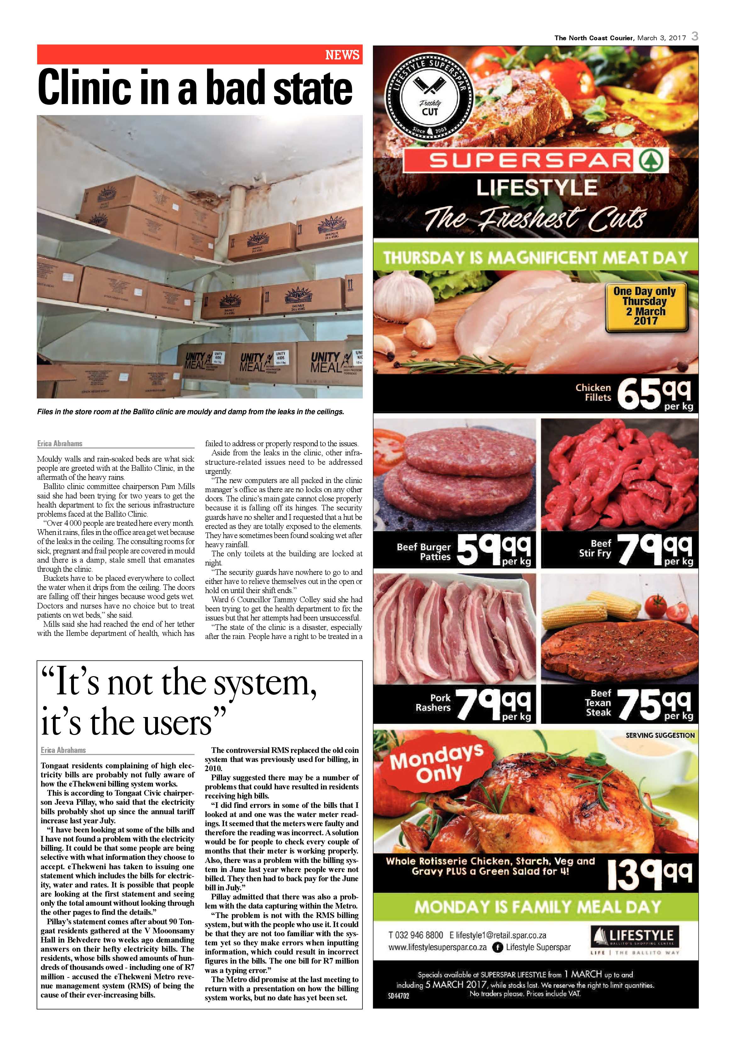 The North Coast Courier – 03 March 2017 page 3