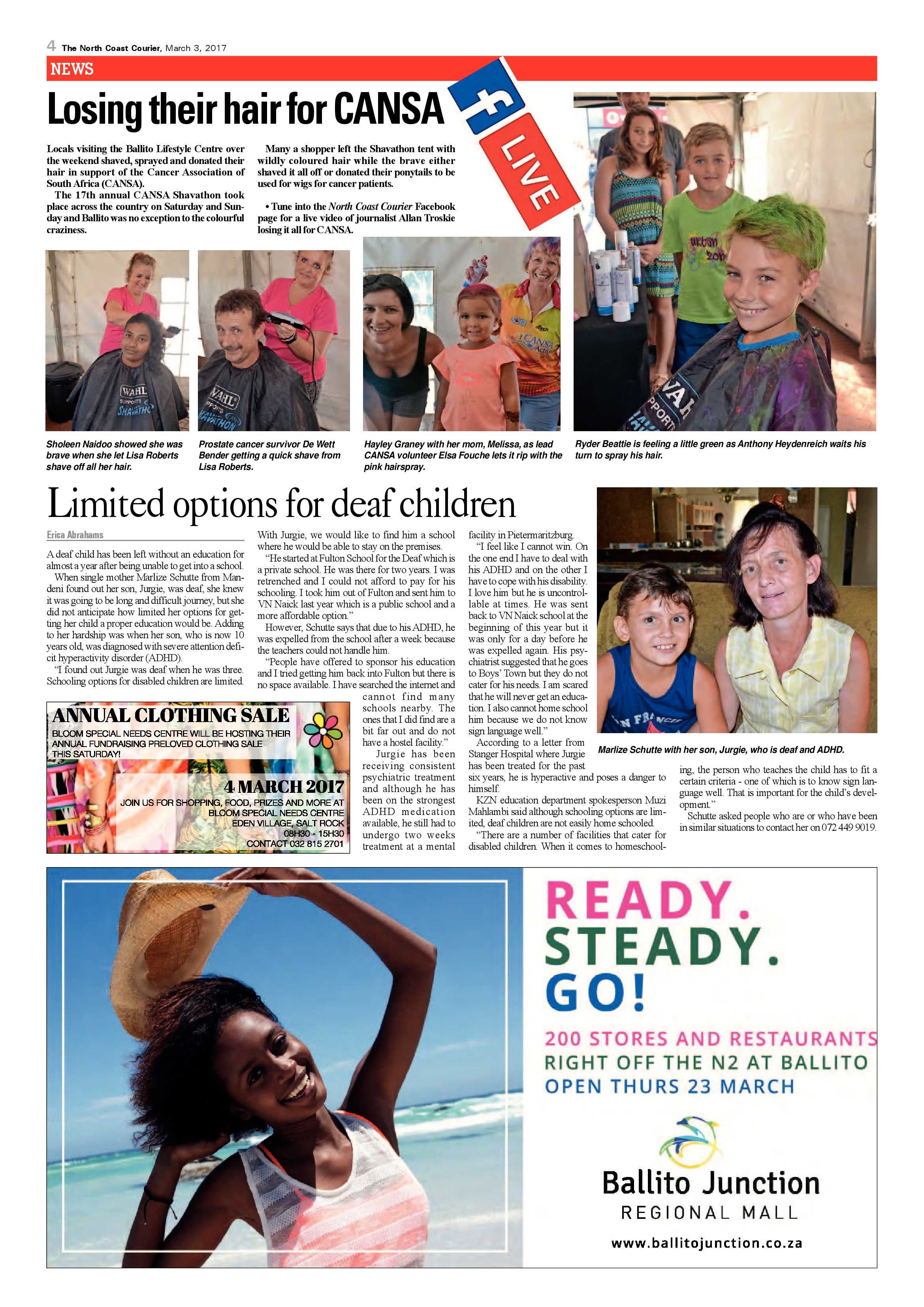 The North Coast Courier – 03 March 2017 page 4