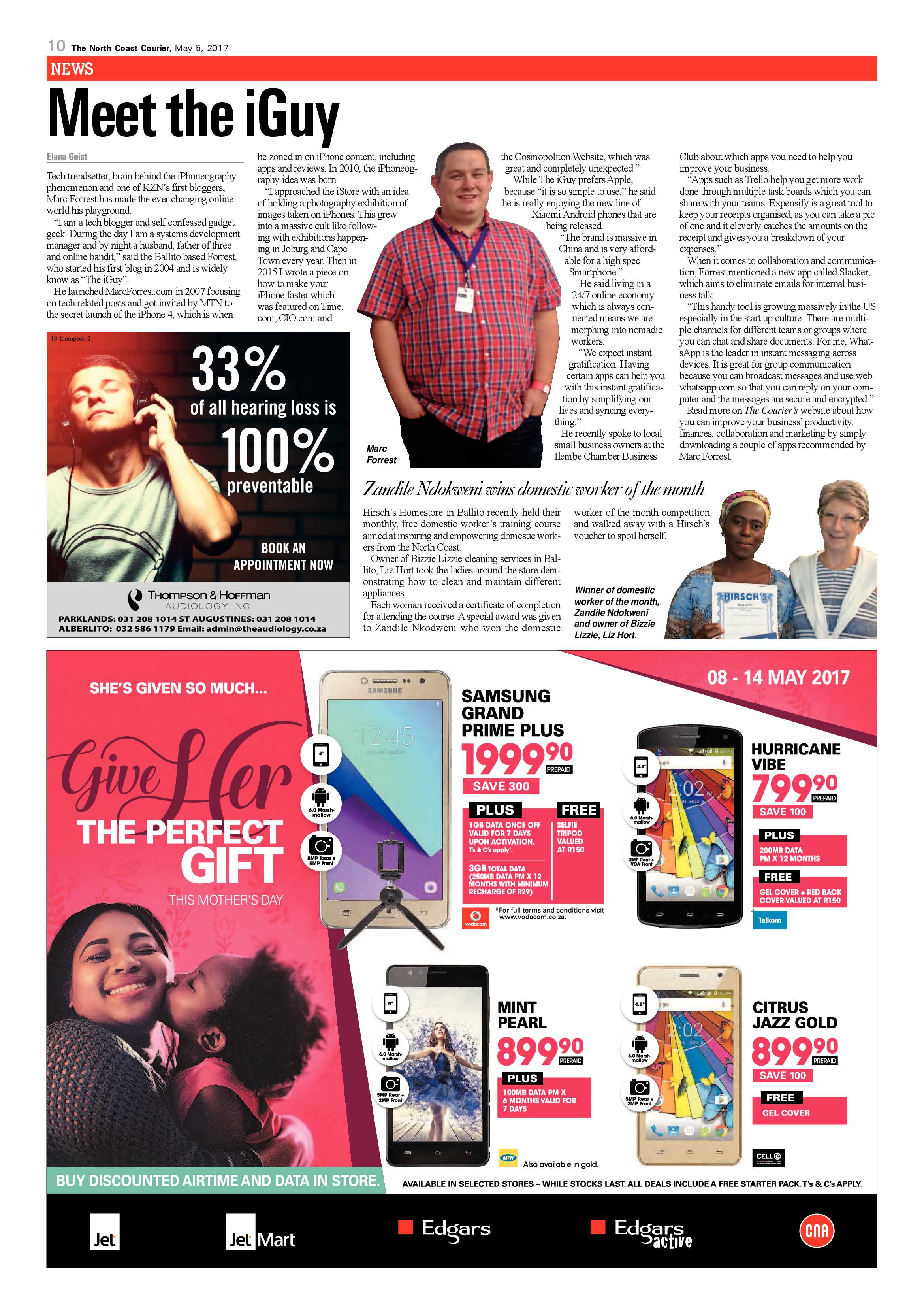 The North Coast Courier – 05 May 2017 page 10