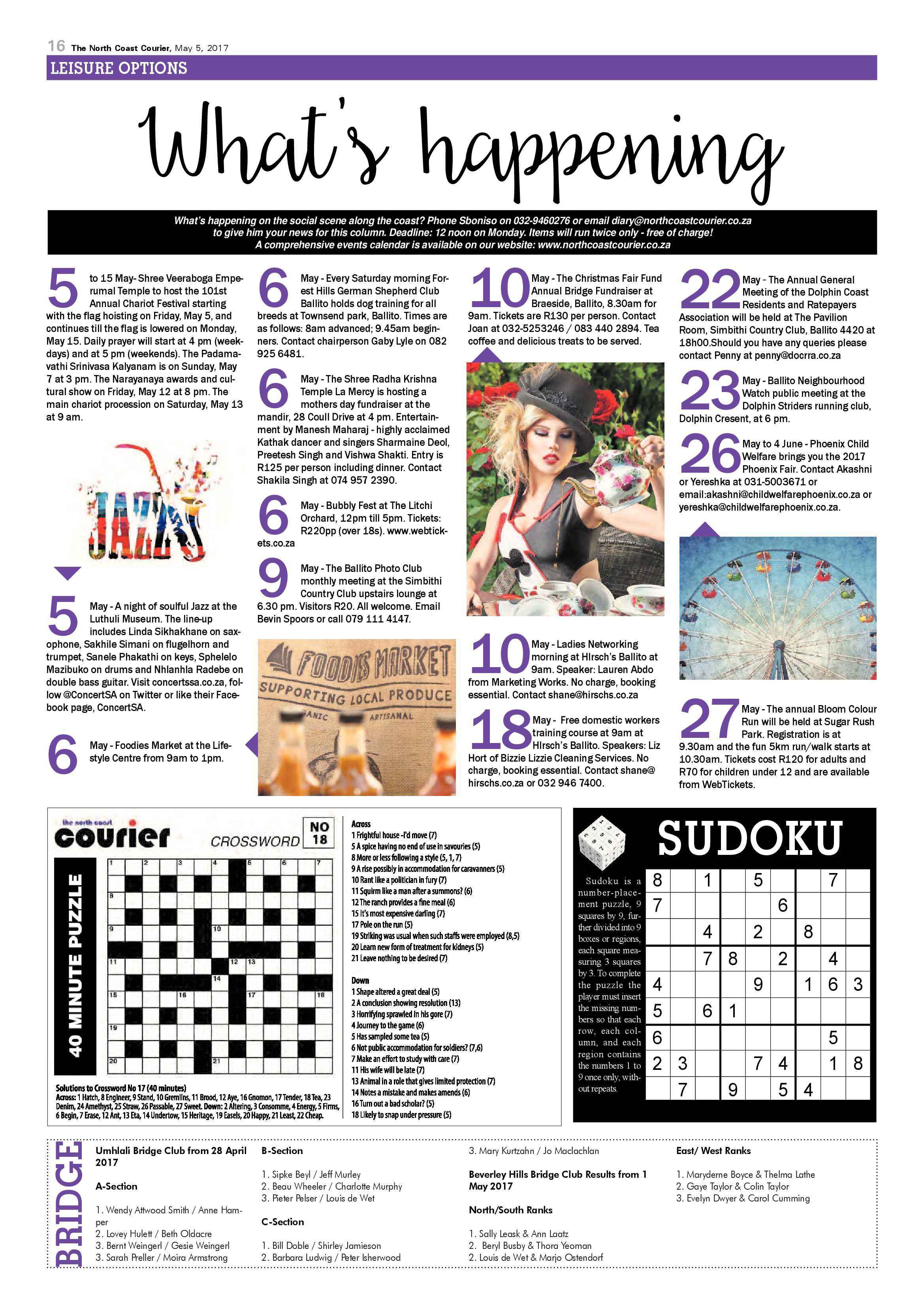 The North Coast Courier – 05 May 2017 page 16