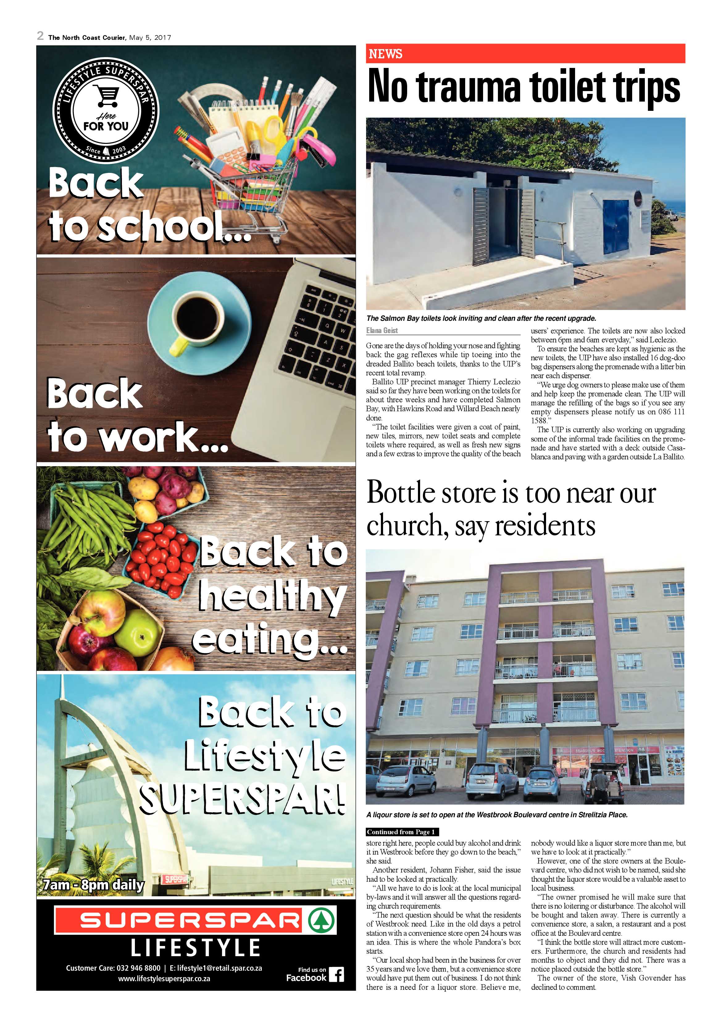 The North Coast Courier – 05 May 2017 page 2