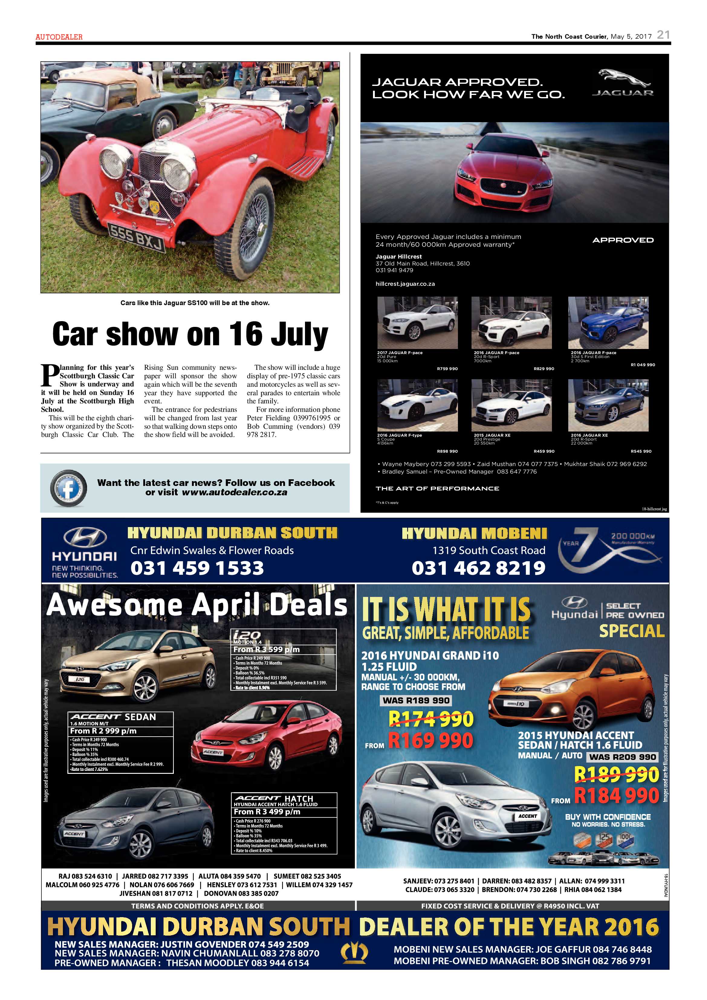 The North Coast Courier – 05 May 2017 page 21