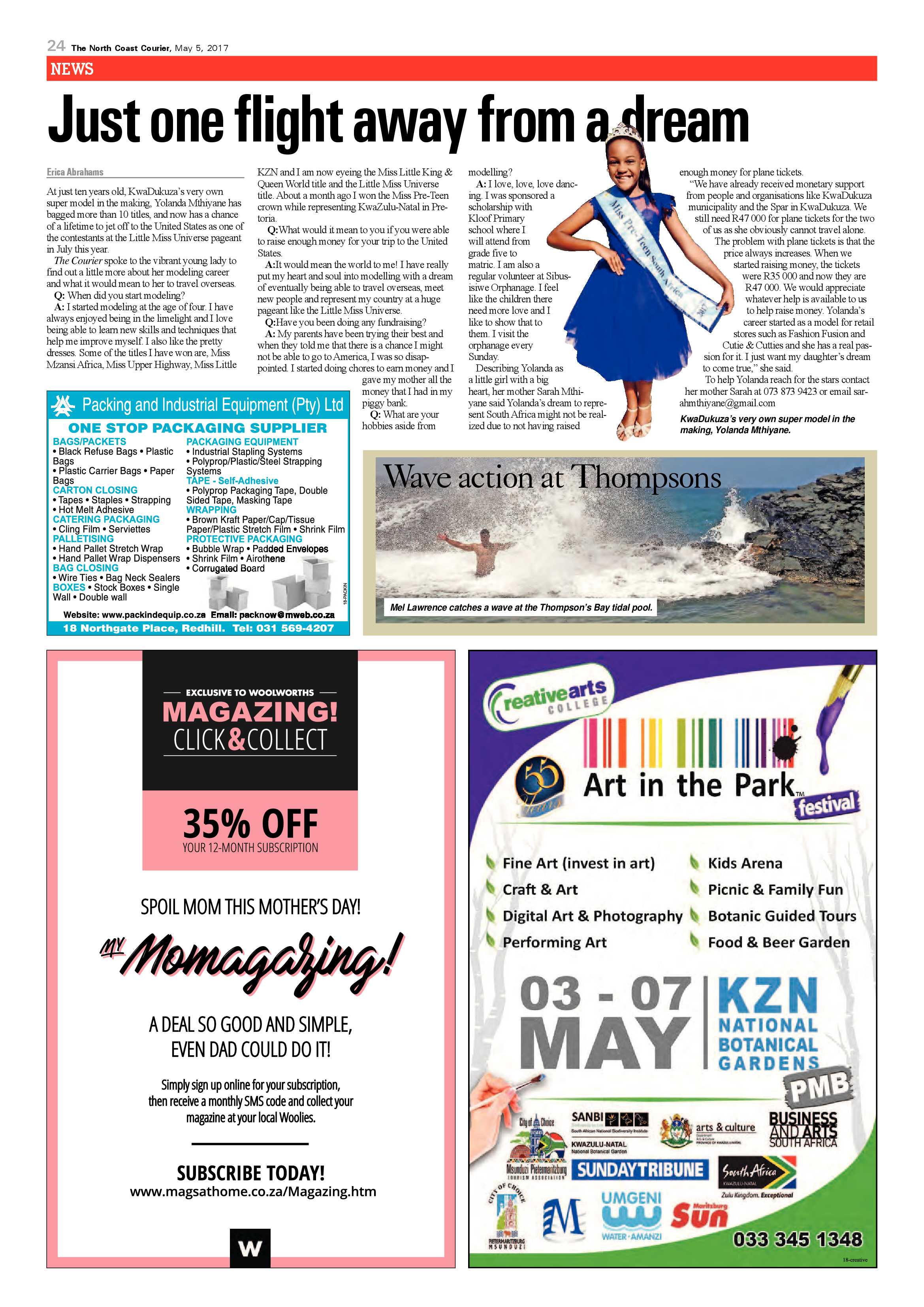 The North Coast Courier – 05 May 2017 page 24