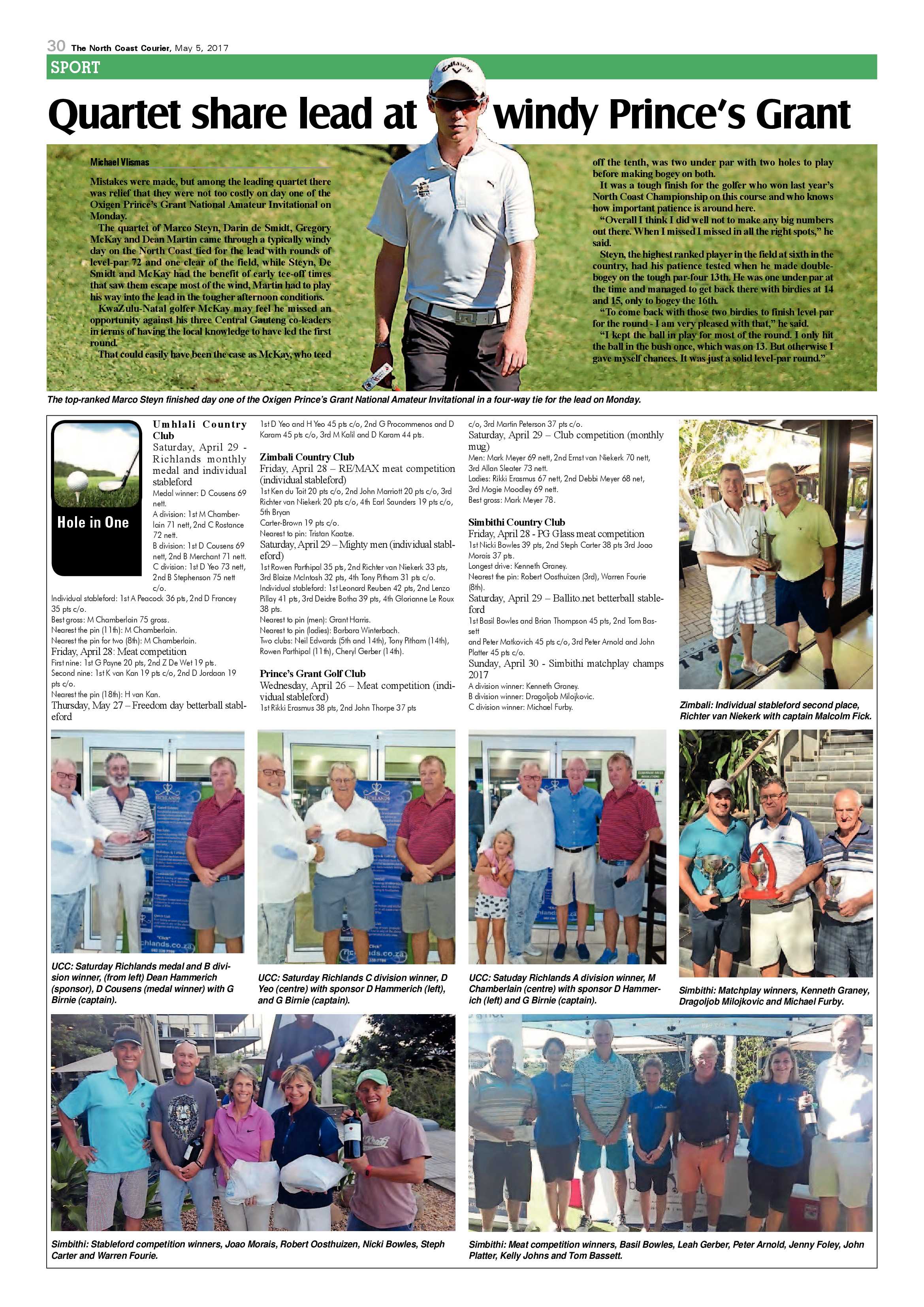 The North Coast Courier – 05 May 2017 page 30