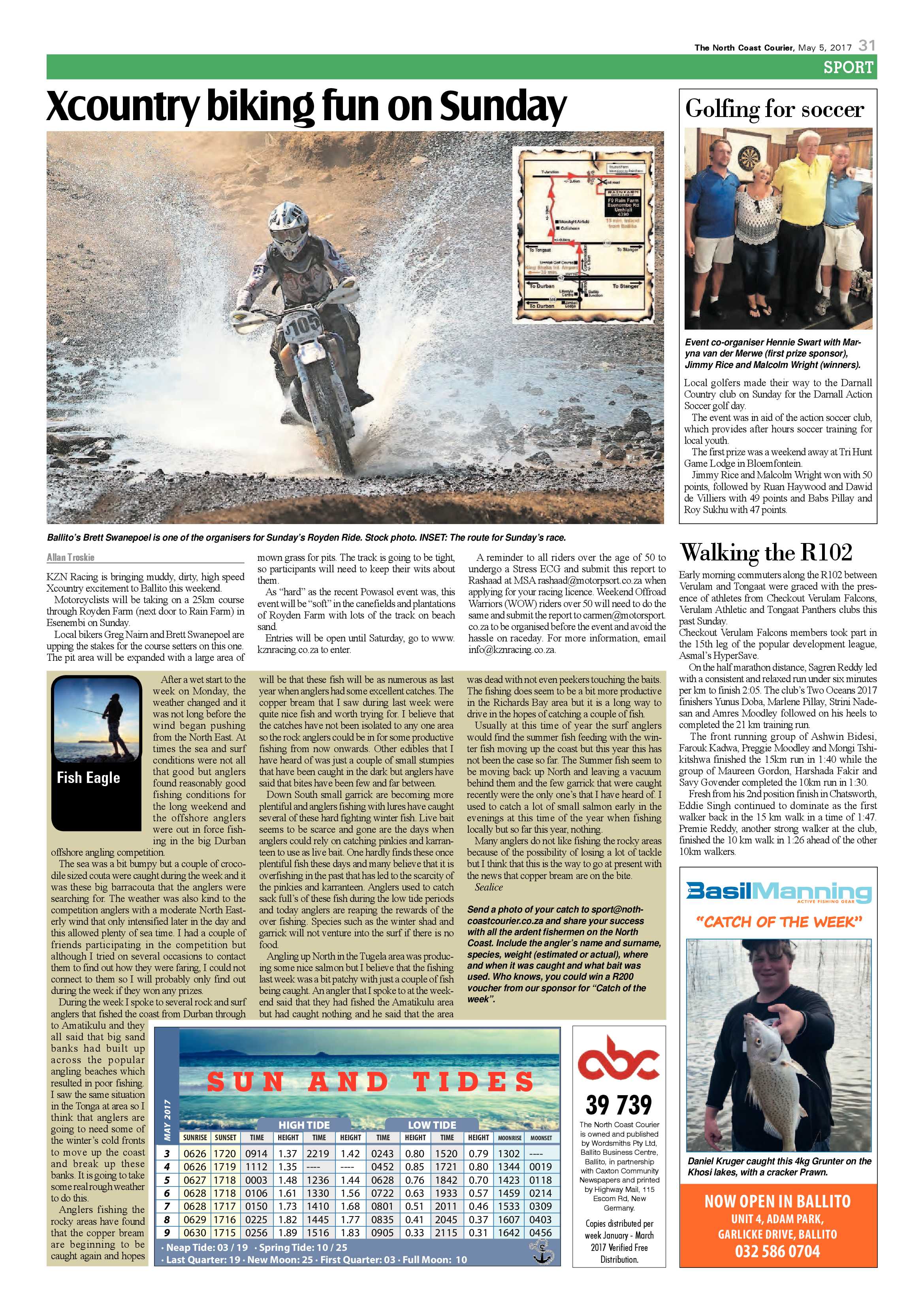 The North Coast Courier – 05 May 2017 page 31