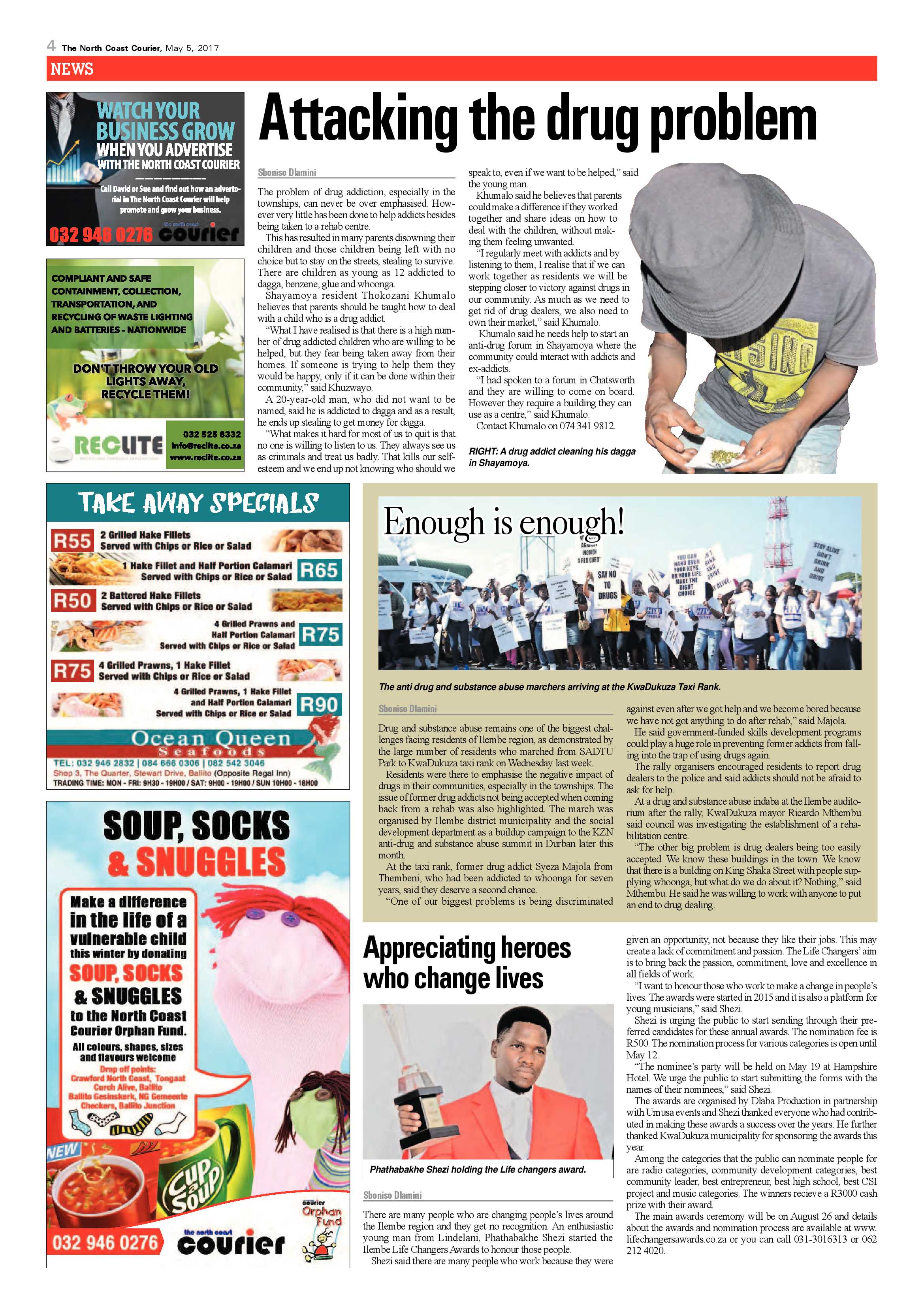 The North Coast Courier – 05 May 2017 page 4